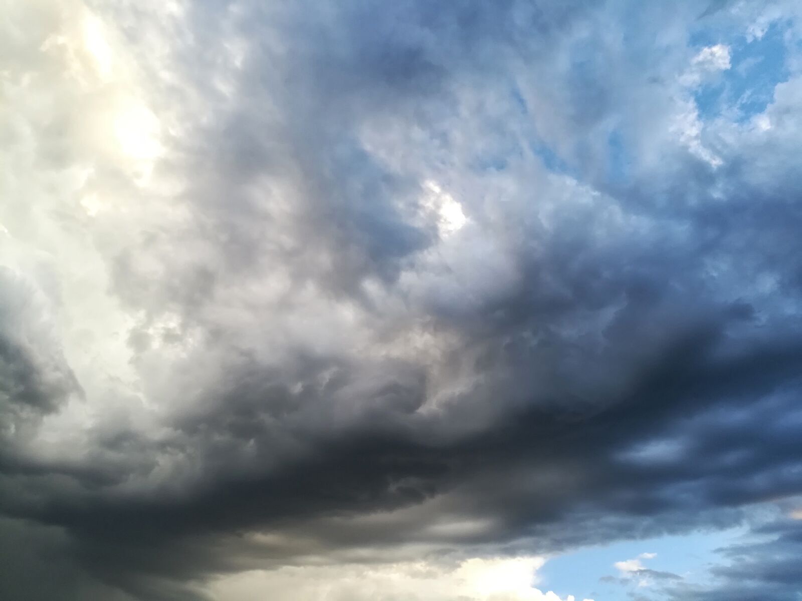 HUAWEI honor 6x sample photo. Sky, clouds, blue, storm photography