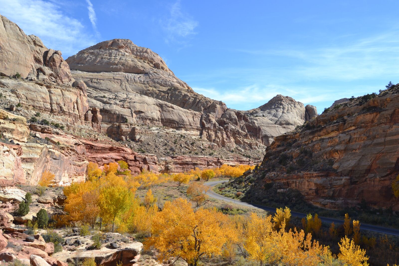 Nikon D3100 sample photo. Autumn, capitol reef, national photography