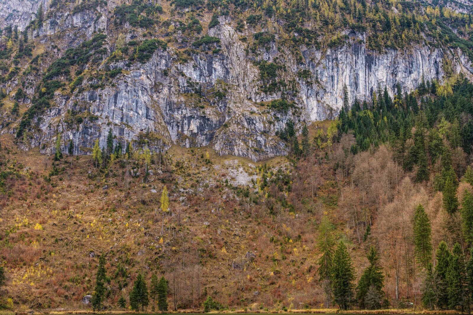 Sony a6300 sample photo. Rock wall, mountain, imposing photography