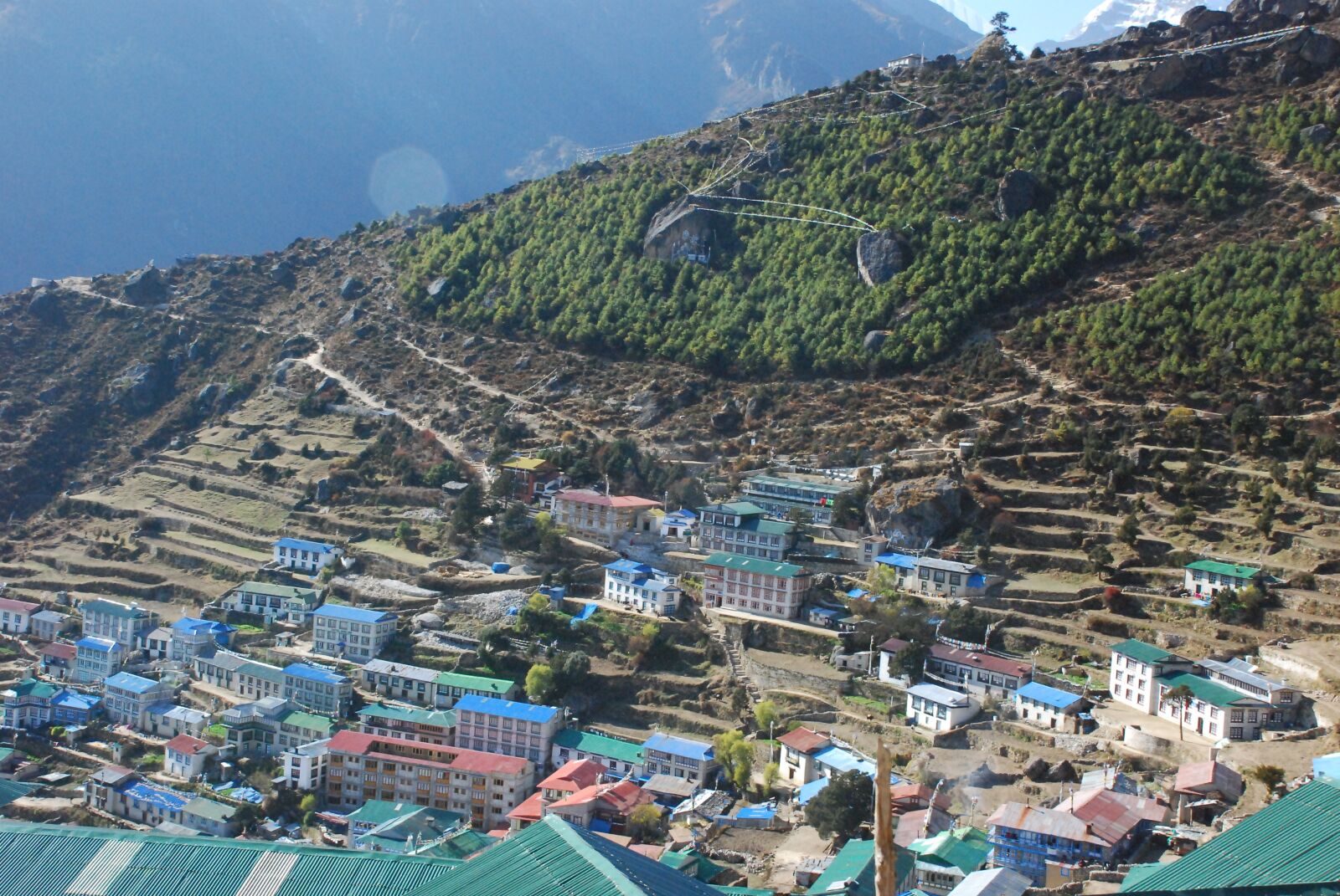 Nikon D80 sample photo. Nepal, the himalayas, namche photography