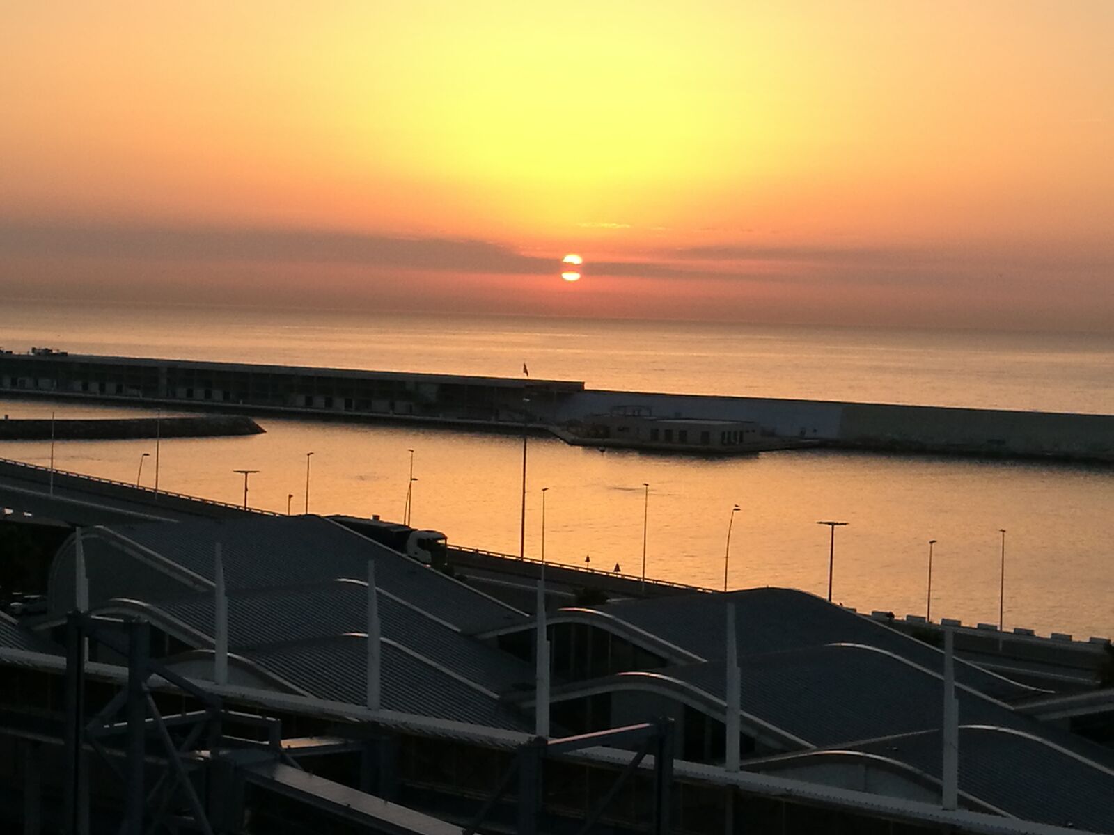 HUAWEI P9 sample photo. Naples, sea, sunrise photography