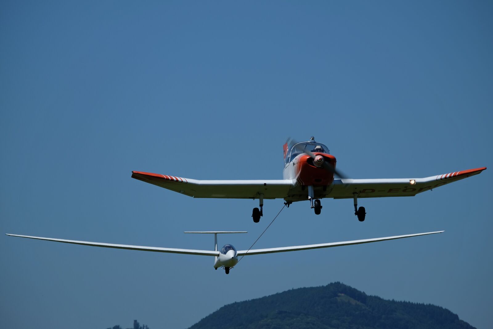 Fujifilm XC 50-230mm F4.5-6.7 OIS sample photo. Aircraft, glider, flying photography