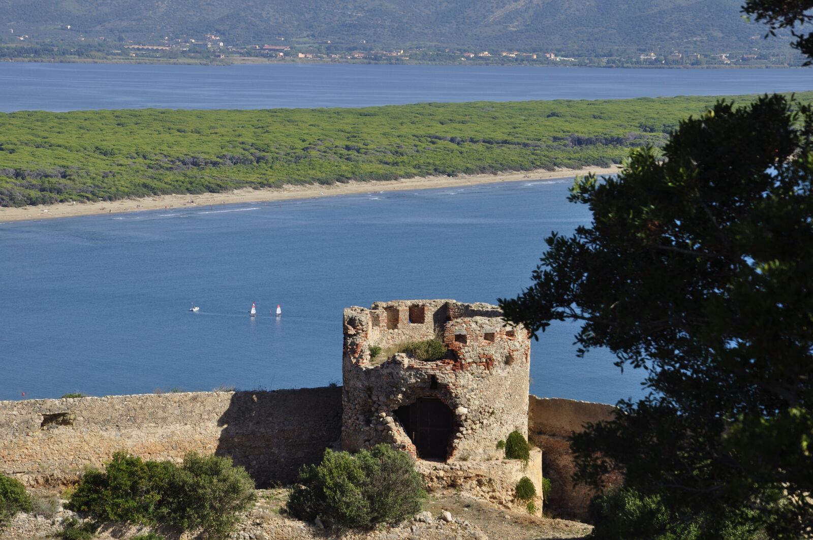 Nikon D5000 sample photo. Argentario, tuscany, sea photography