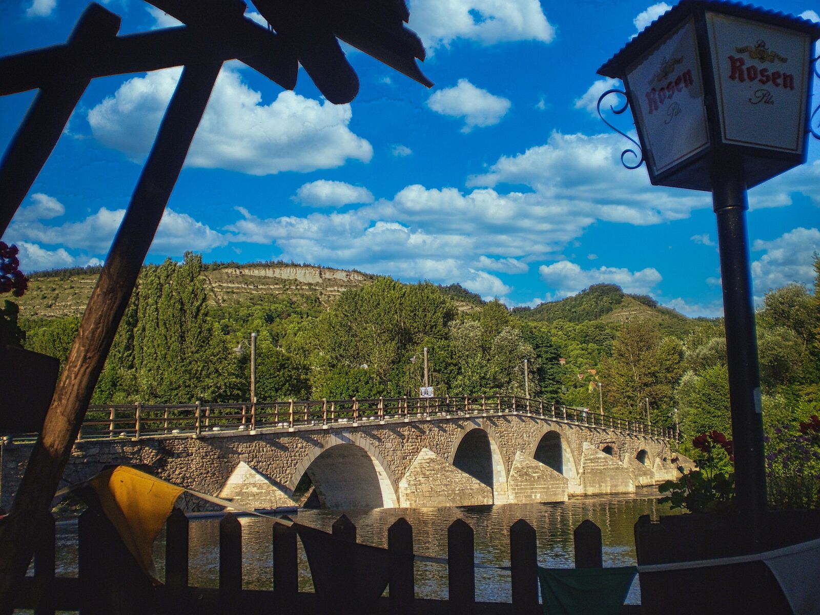 Olympus FE360,X875,C570 sample photo. Saale, river, weir photography