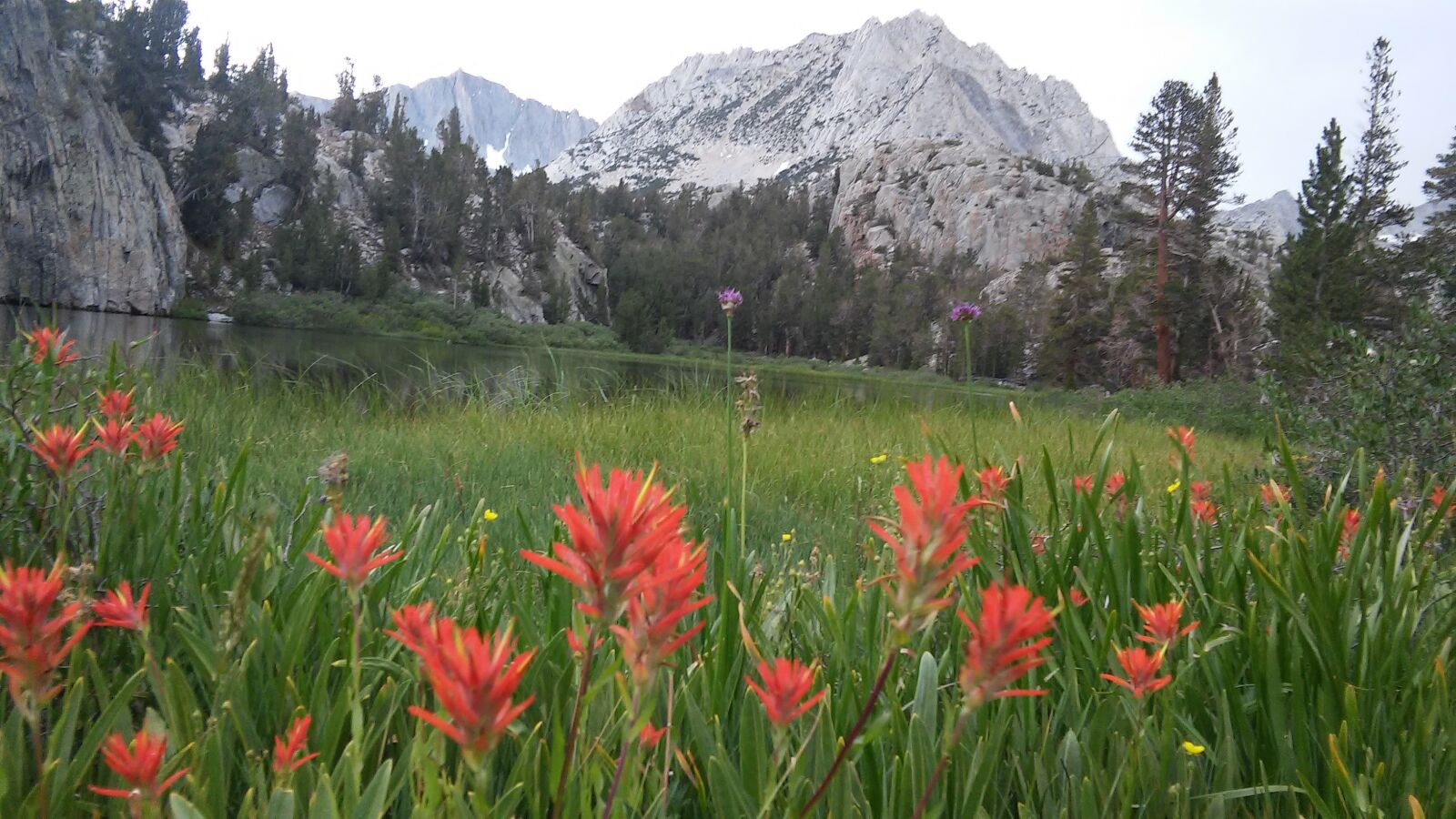LG VOLT sample photo. Lake mary louise, bishop photography