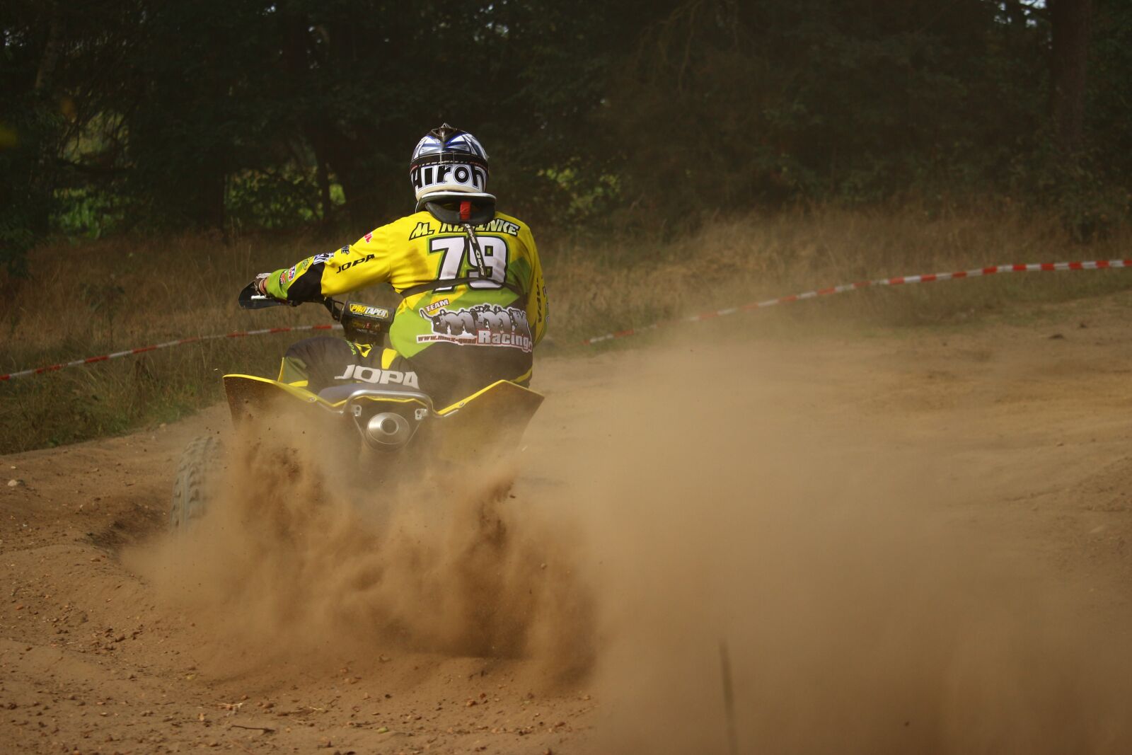 Canon EOS 100D (EOS Rebel SL1 / EOS Kiss X7) sample photo. Motocross, quad, enduro photography