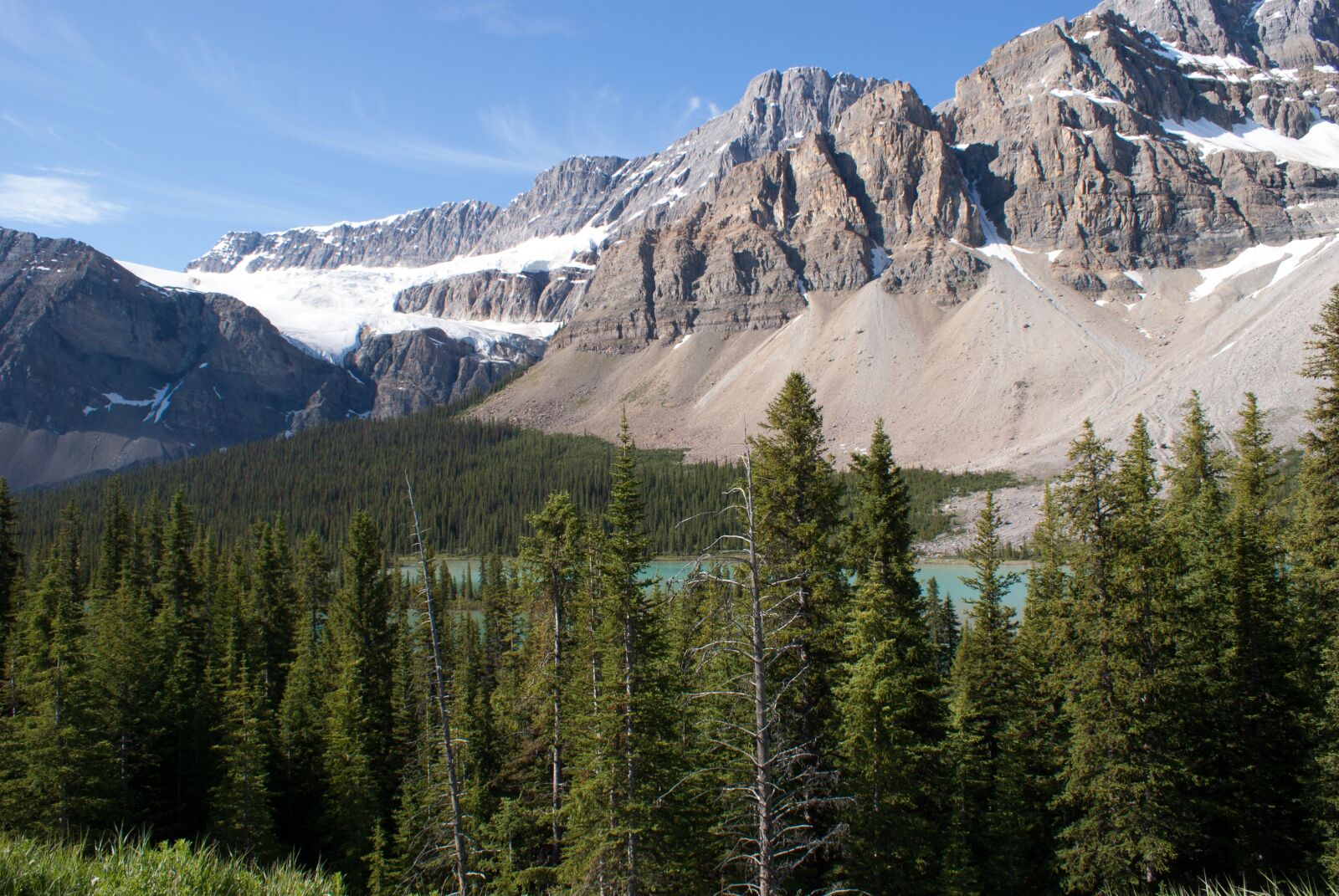 Sony Alpha DSLR-A100 sample photo. Alberta, canada, mountain photography