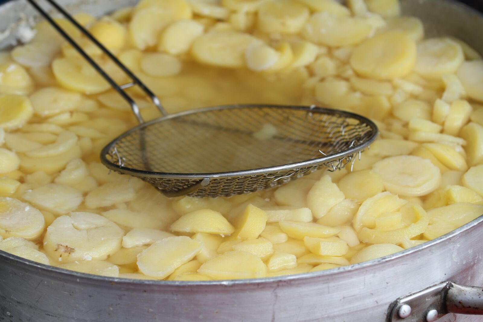 Canon EOS 7D sample photo. Potatoes, casserole, kitchen photography