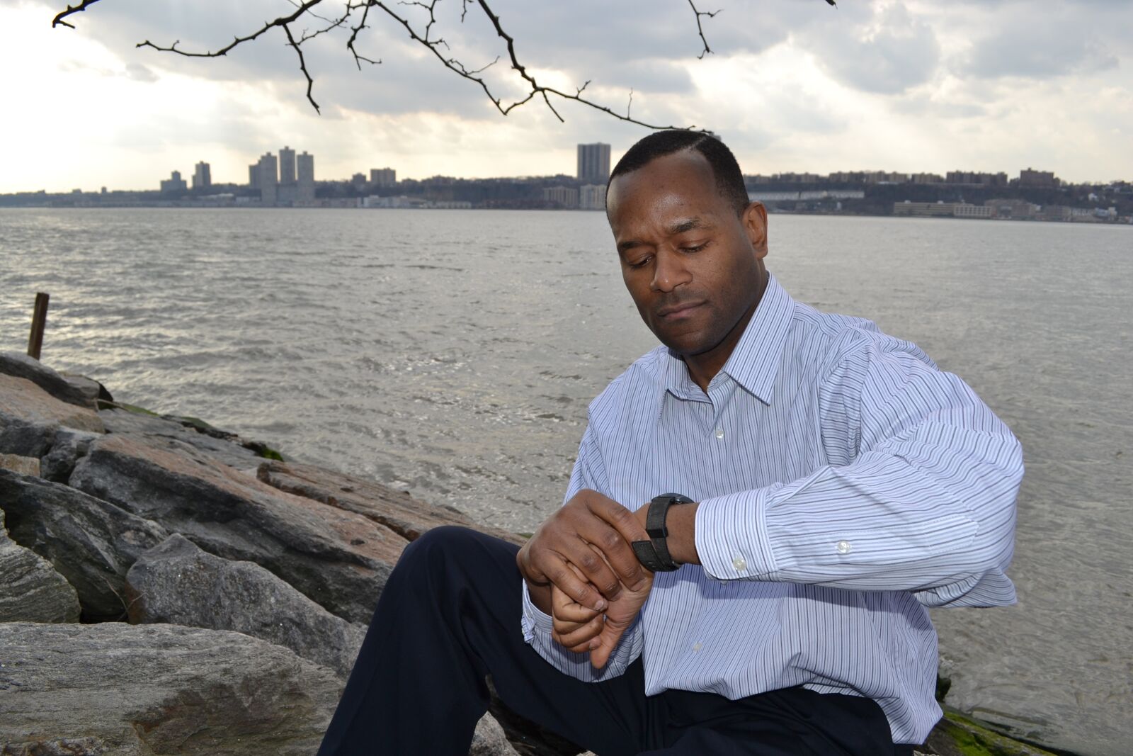 Nikon D3100 sample photo. African american, model, riverside photography