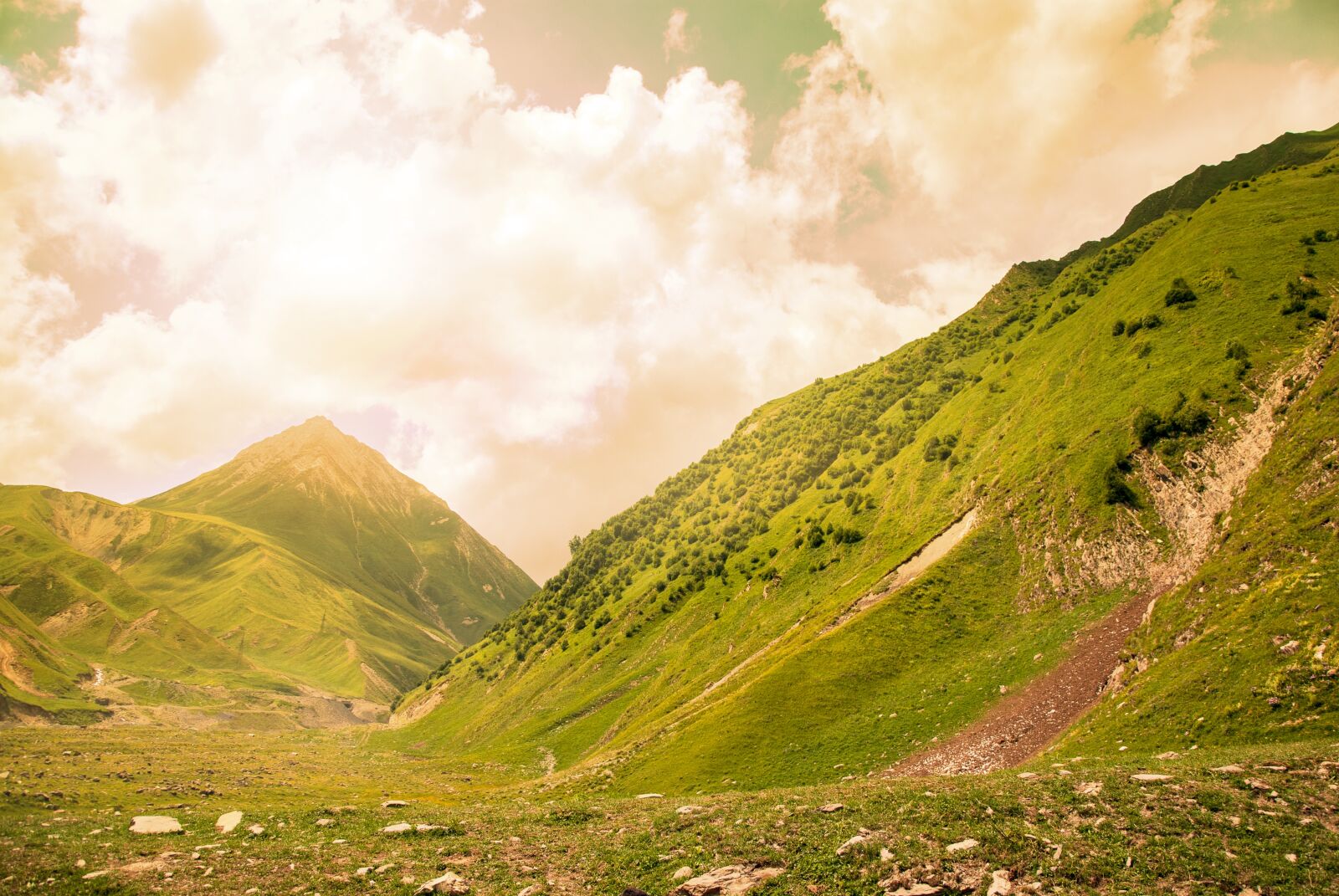 Nikon D80 sample photo. Mountains, sky, landscape photography