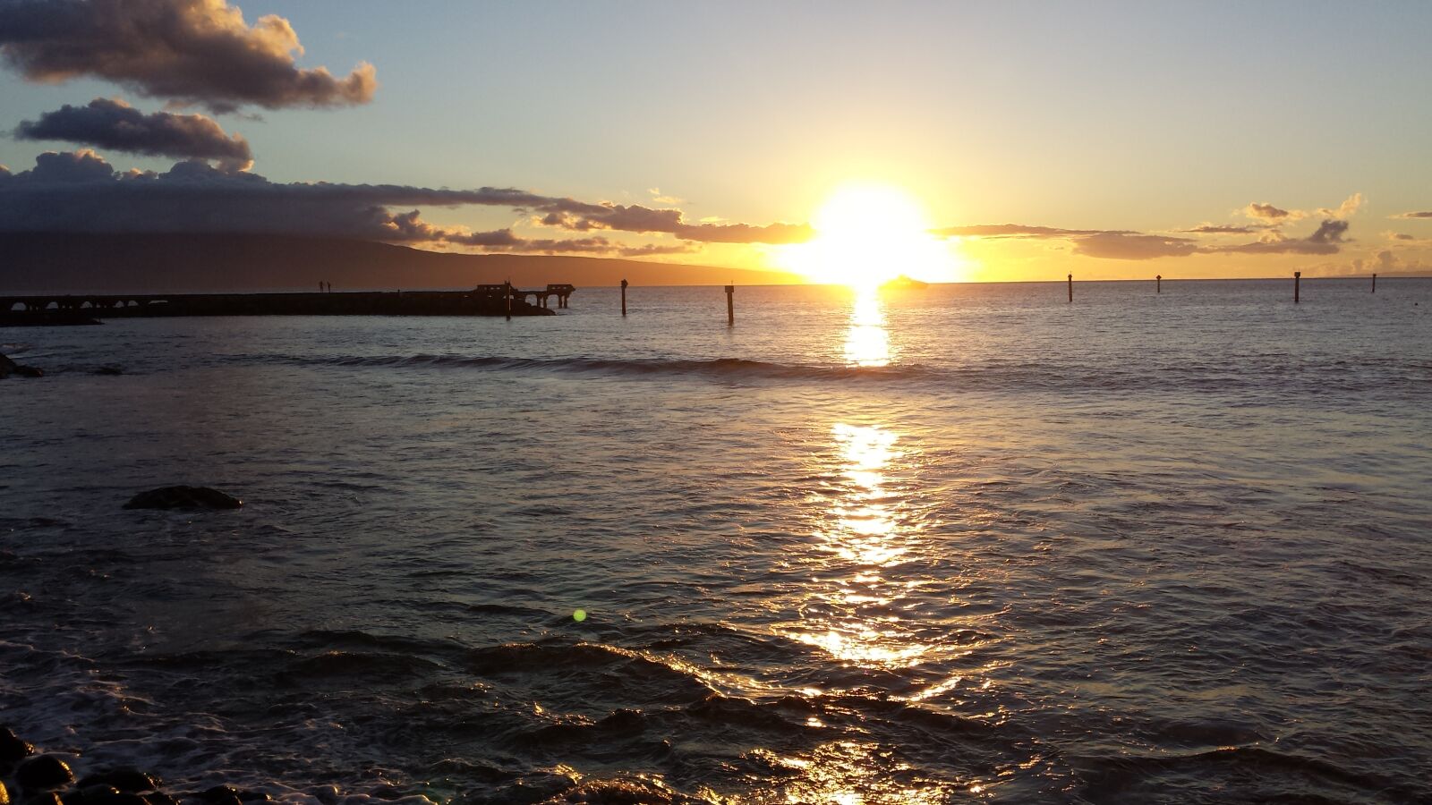 Samsung Galaxy S4 sample photo. Clouds, ocean, sunset, water photography