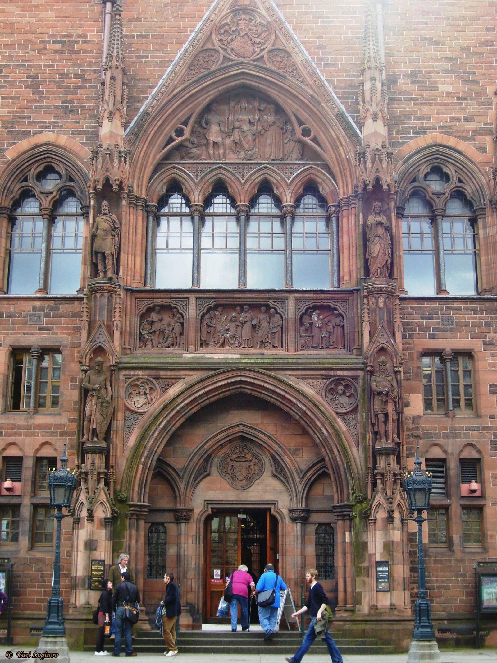 Samsung Digimax S700 / Kenox S700 / Digimax Cyber 730 sample photo. Edinburgh, scotland, scottish, national photography