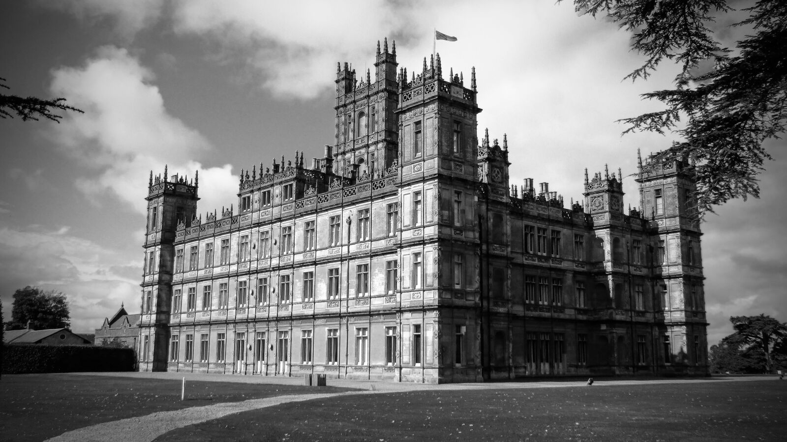 Canon PowerShot SX410 IS sample photo. Downton abbey, highclere castle photography