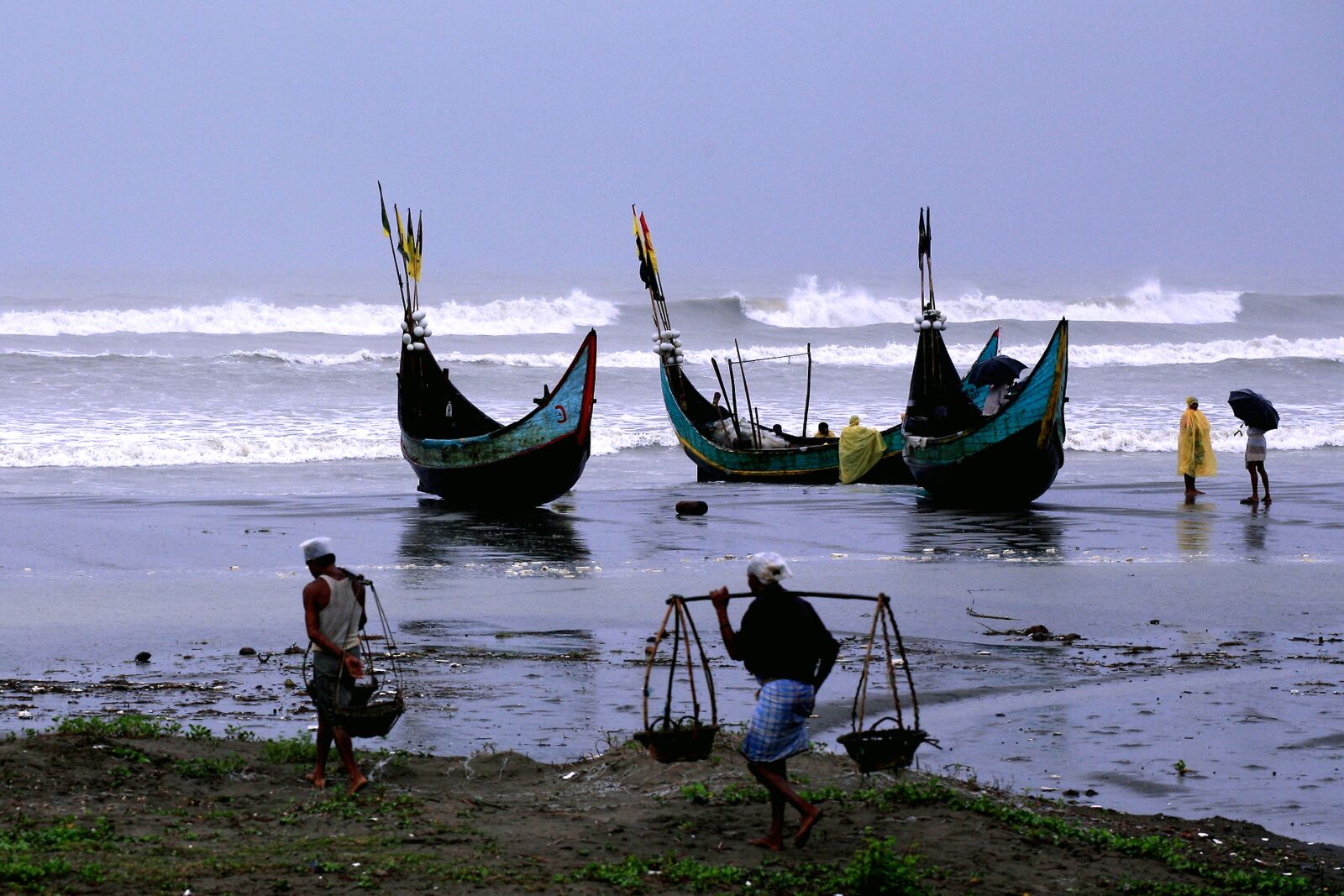 Canon EOS 5D sample photo. Bangladesh, sea, fishing photography