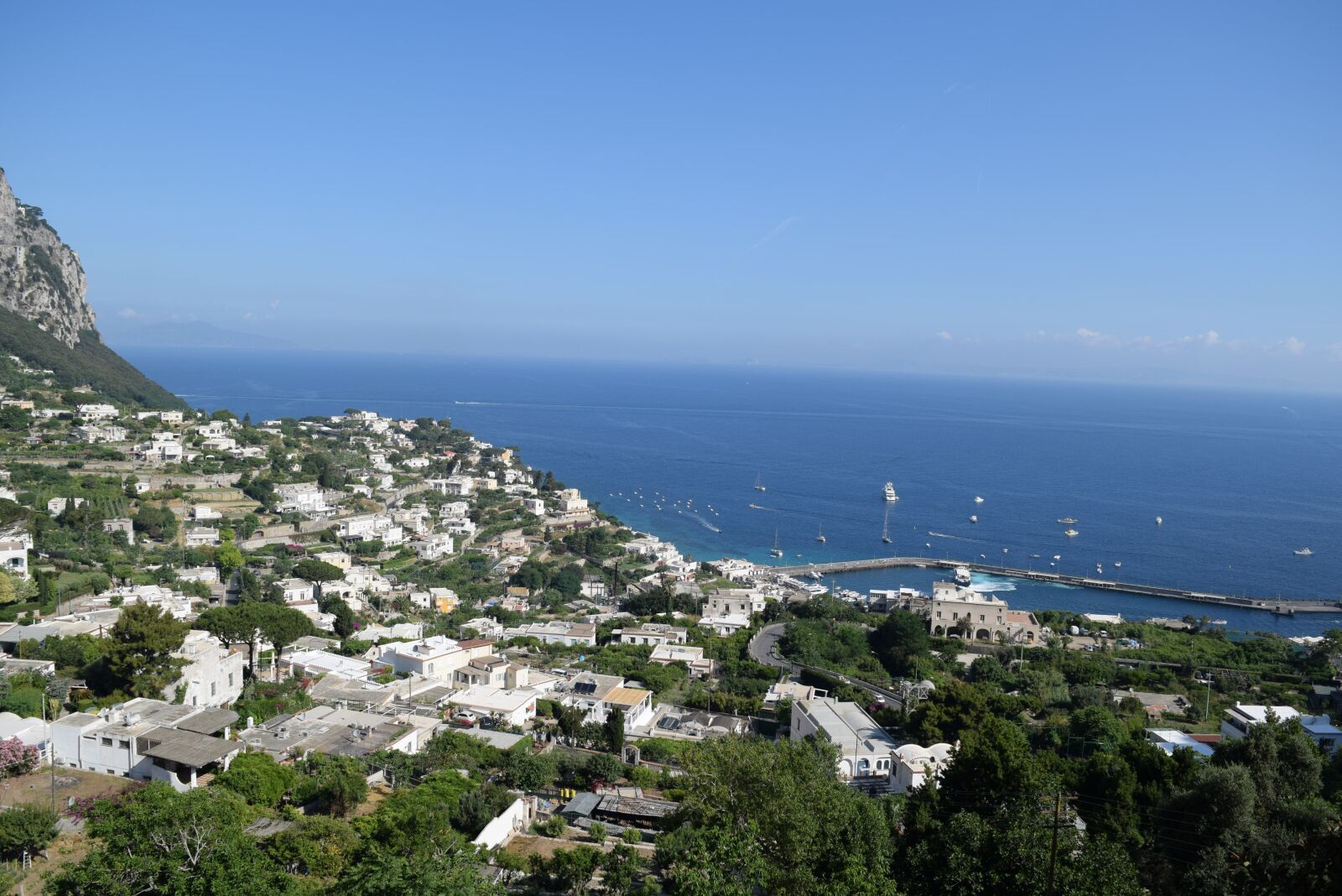 Nikon D5300 sample photo. Capri, italy, mediterranean photography