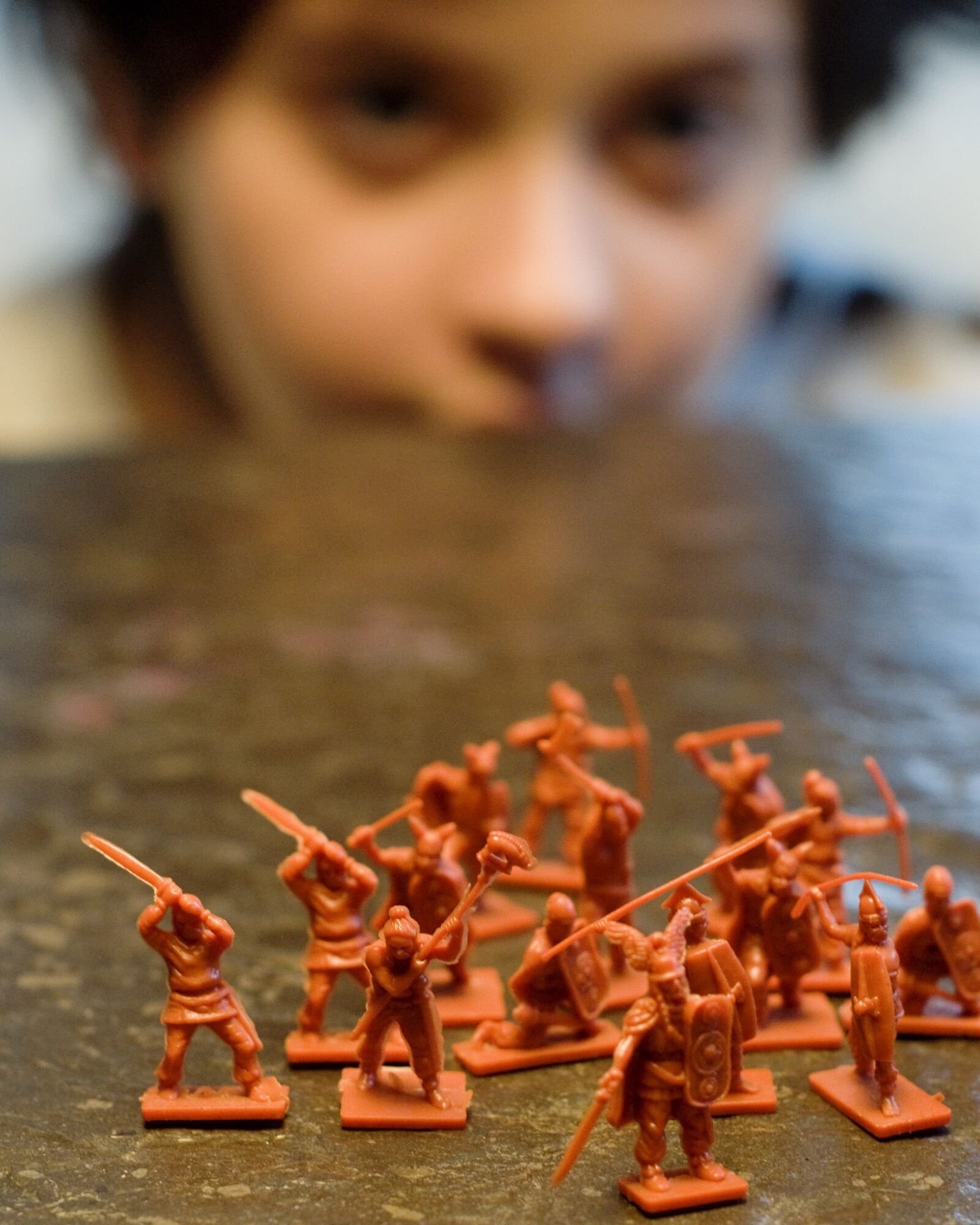 Nikon D90 sample photo. Plastic soldiers, plastic, soldiers photography