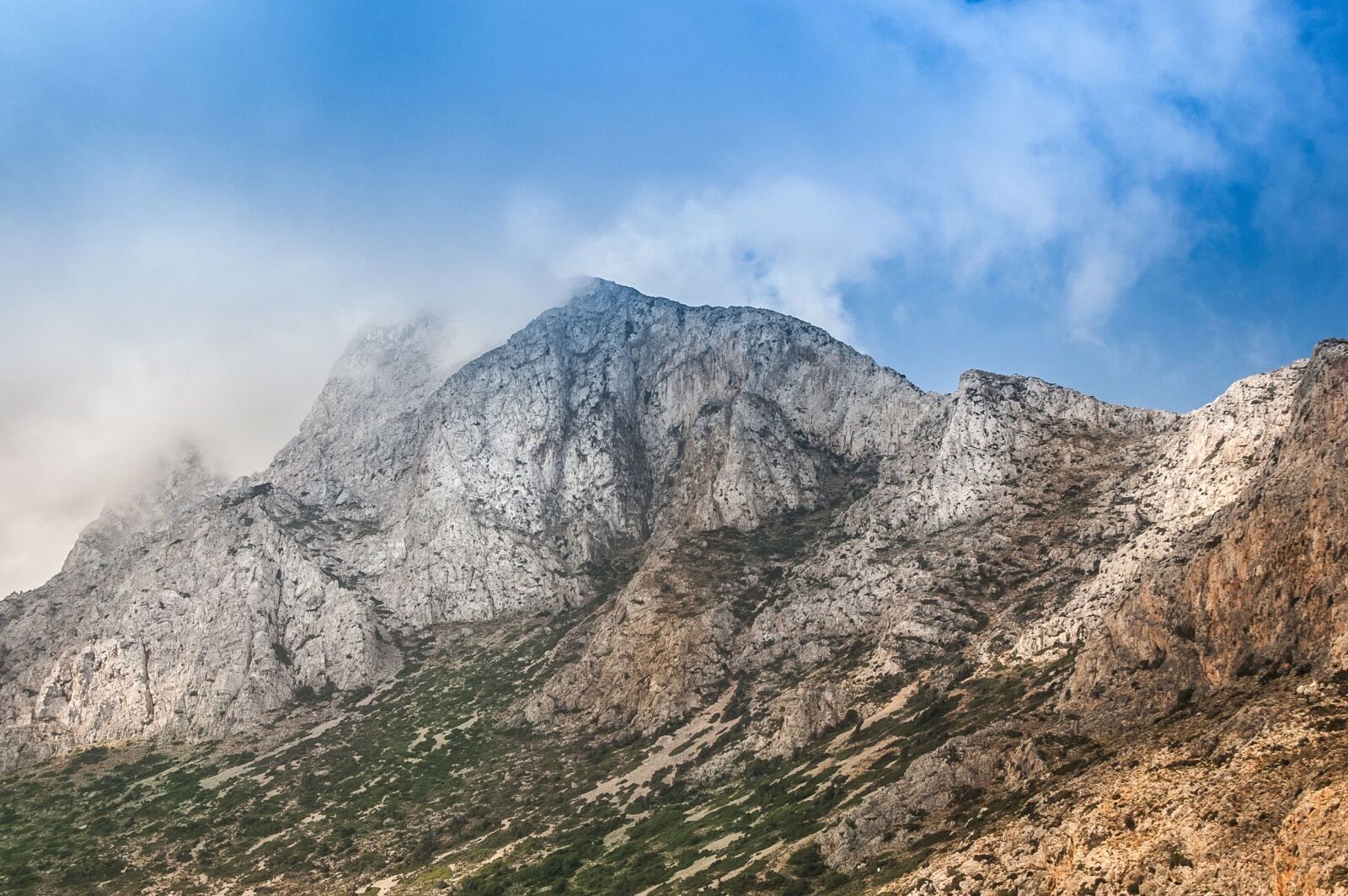 Nikon D40 sample photo. Mountain, landscape, snow, sky photography