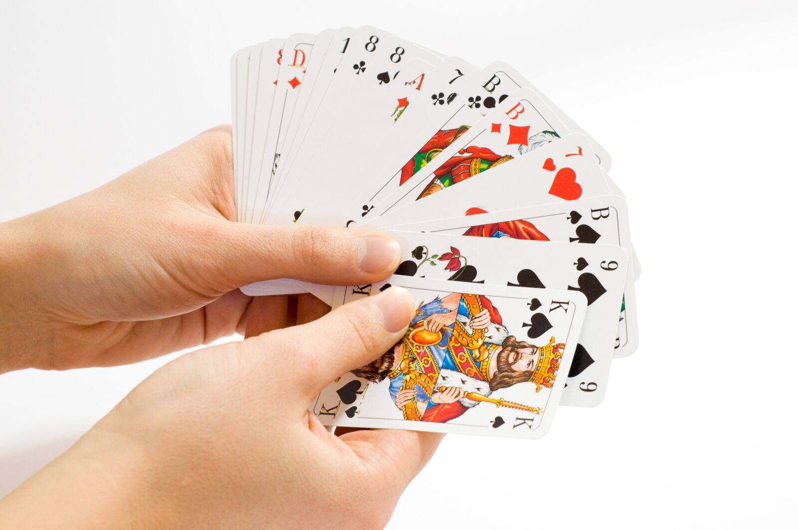 Nikon D90 sample photo. Card game, cards, gambling photography