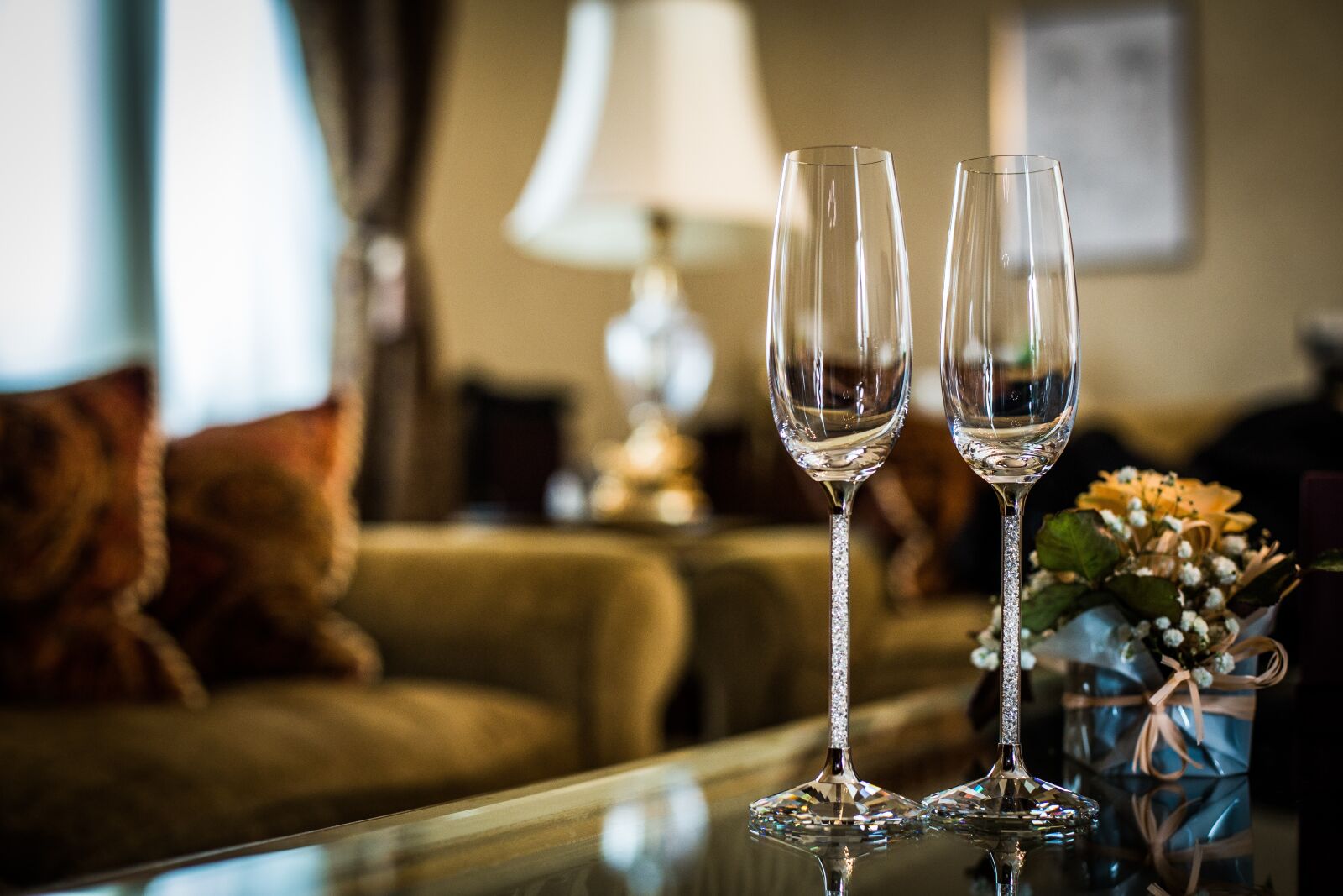 Canon EOS 6D + Canon EF 50mm F1.4 USM sample photo. Mugs, wine, wedding photography