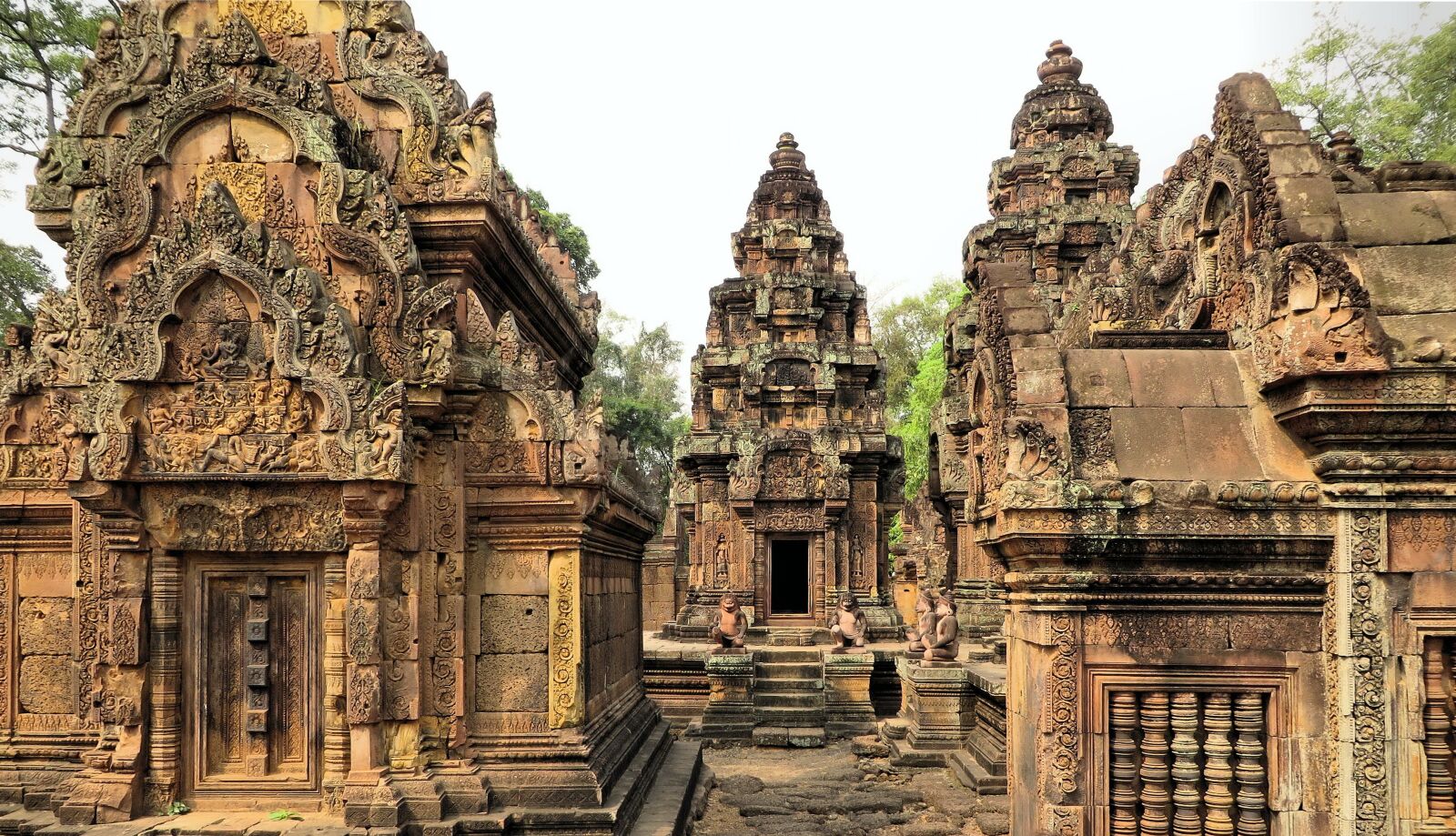 Canon PowerShot SX270 HS sample photo. Cambodia, angkor, banteay srei photography