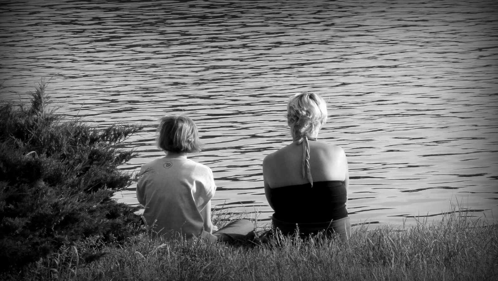 Sony DSC-HX5V sample photo. Lake, the person, look photography