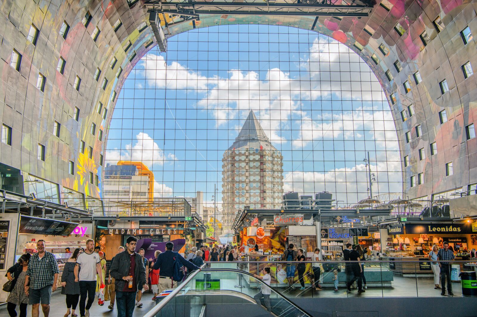 Nikon D850 sample photo. Rotterdam, city, market hall photography