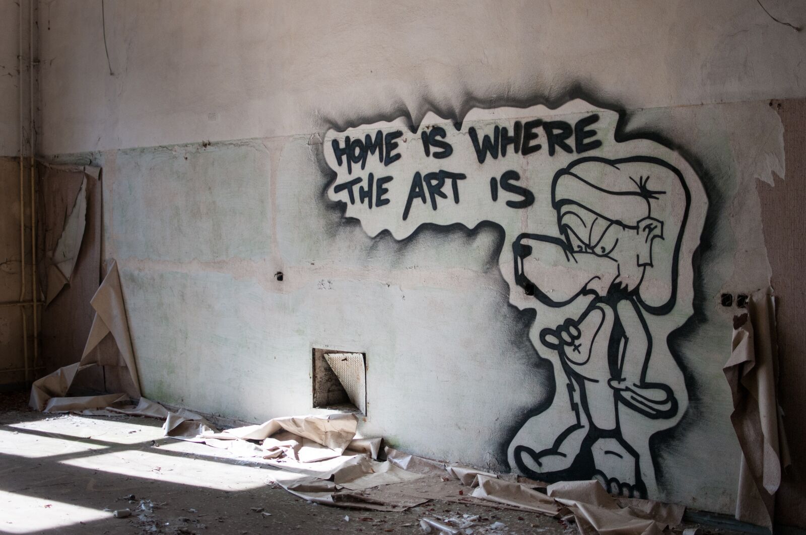 Nikon D300S sample photo. Abandoned, graffiti, art photography