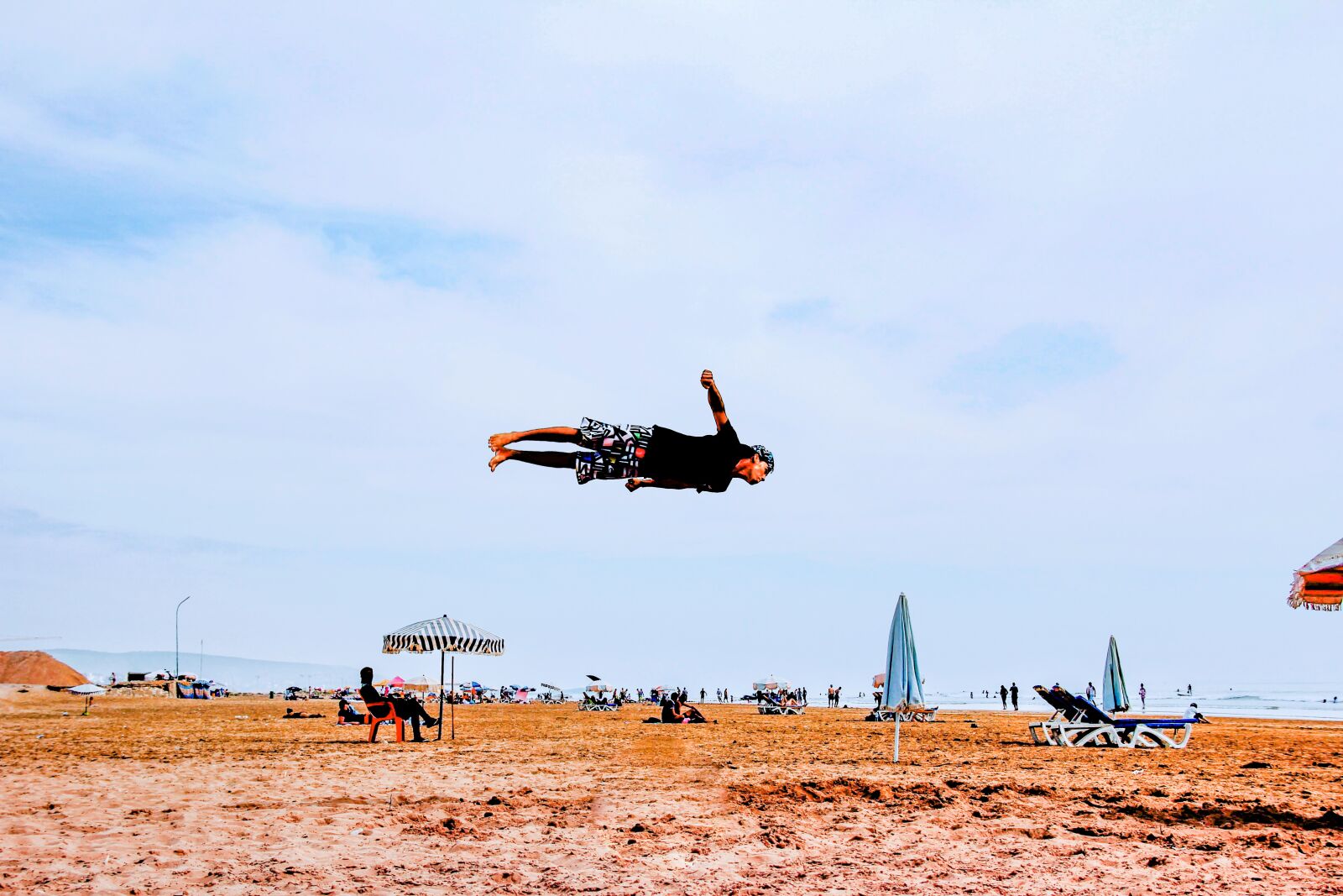 Canon EOS 60D sample photo. Jump, beach, joy photography