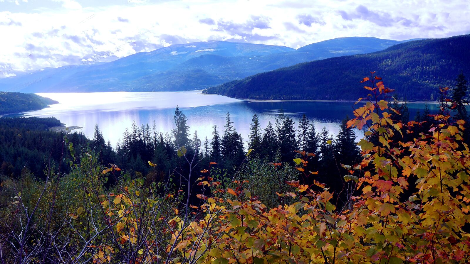 Sony Alpha NEX-5N sample photo. Autumn, landscape, lake photography