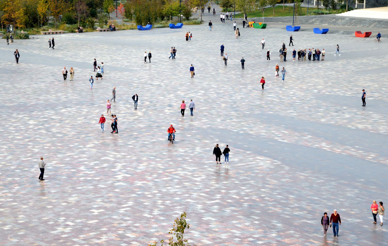 Nikon D610 sample photo. Space, human, tirana photography