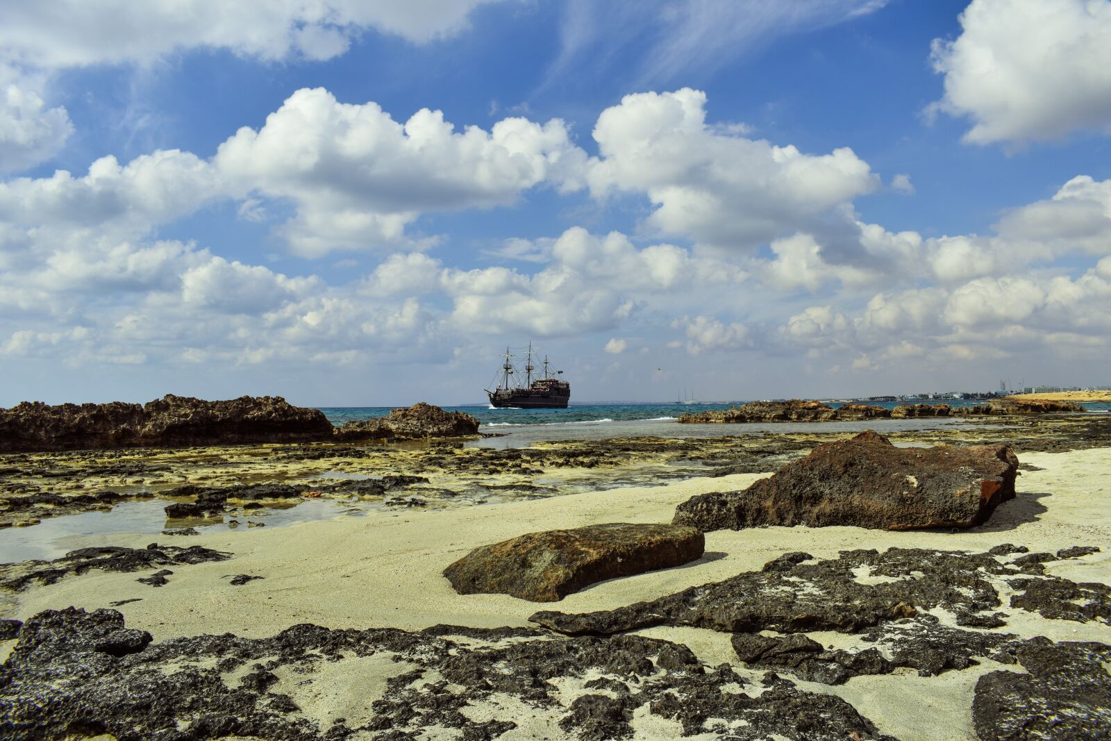 Nikon D3300 sample photo. Rocky coast, sea, sky photography