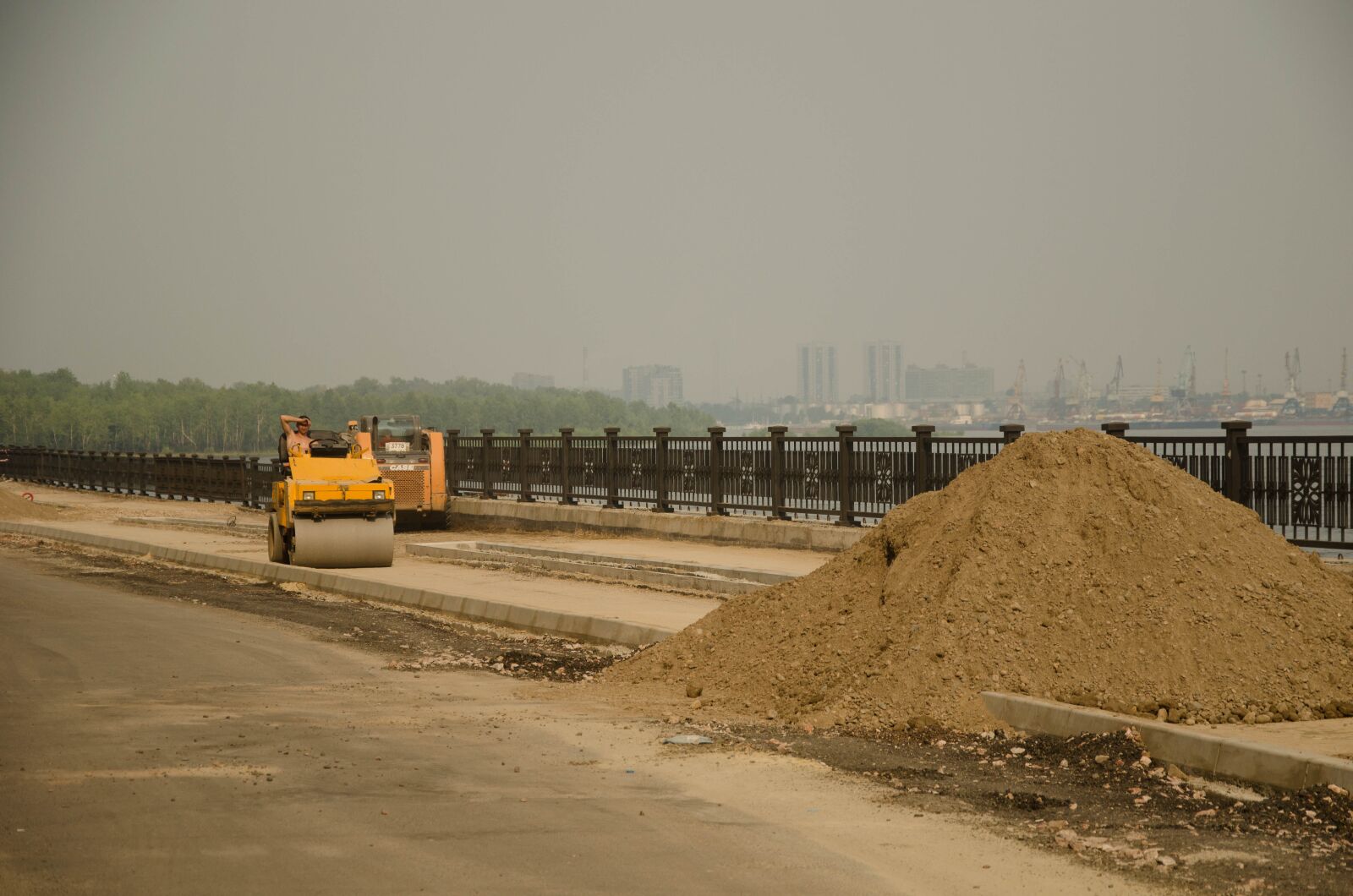 Nikon D5100 sample photo. Quay, construction, pavement photography