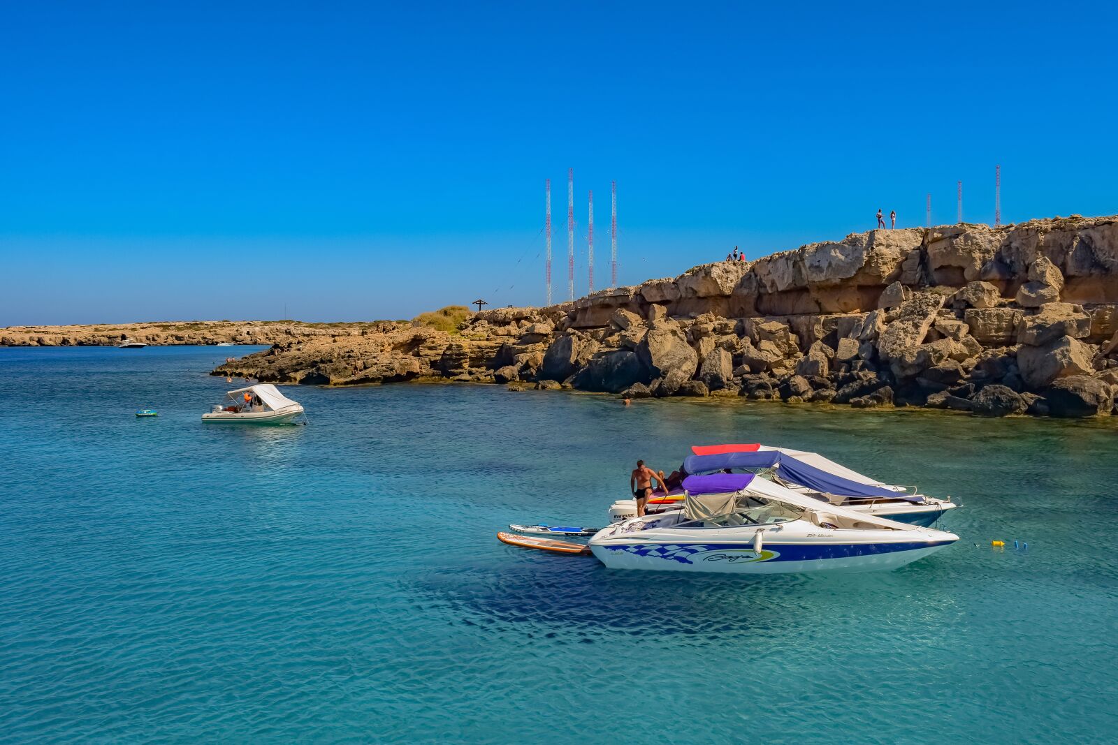 Nikon D3300 sample photo. Blue lagoon, cavo greko photography