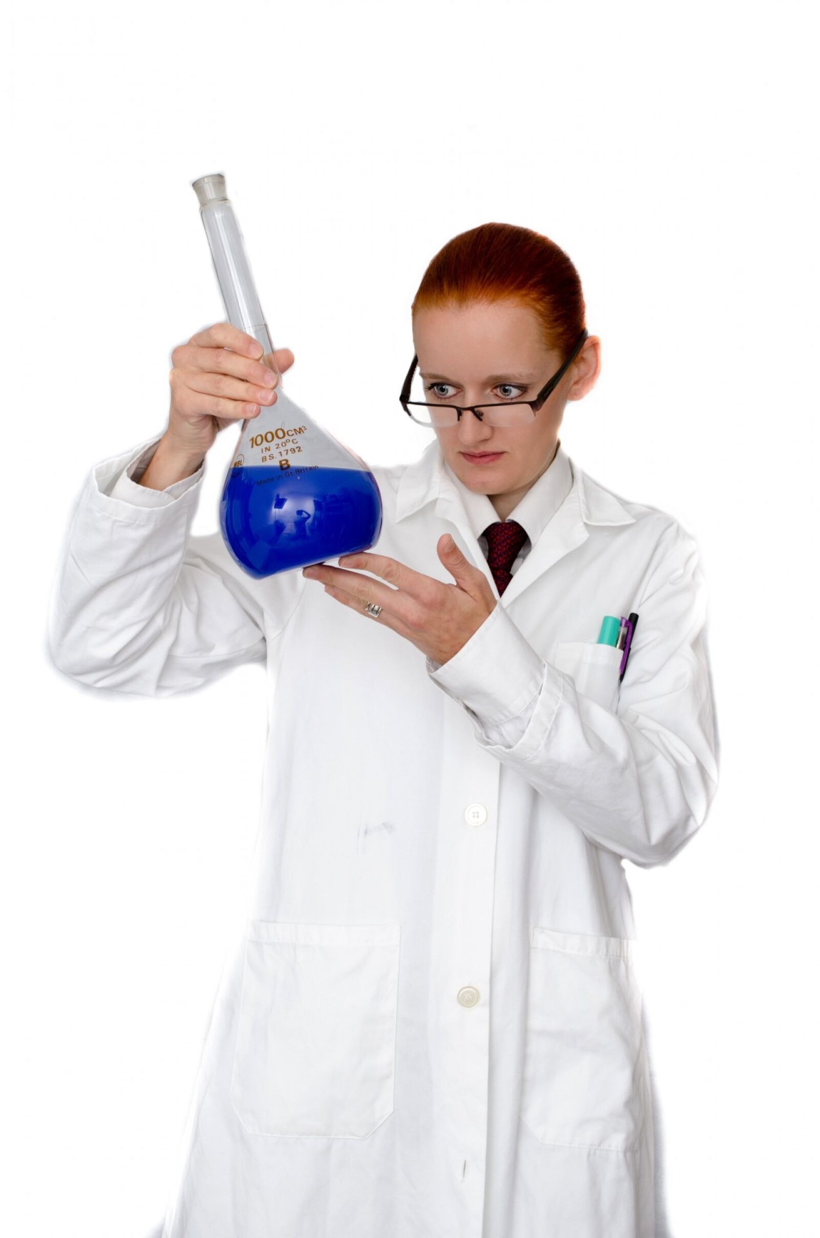 Nikon D5100 sample photo. Blue, chemical, chemist, coat photography