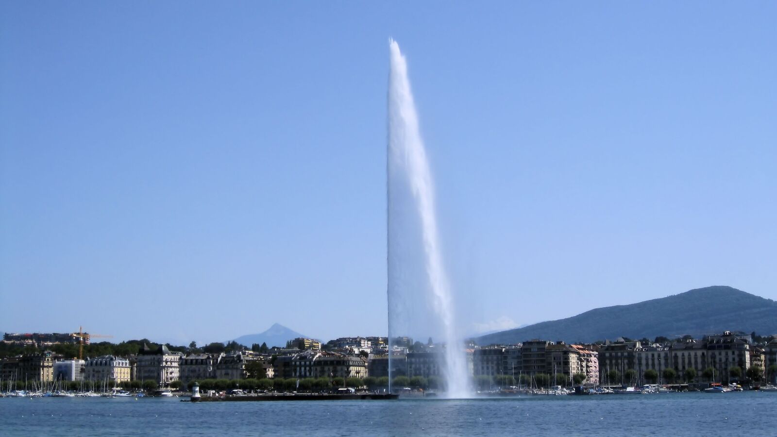 Canon DIGITAL IXUS 950 IS sample photo. Geneva, lake geneva, water photography