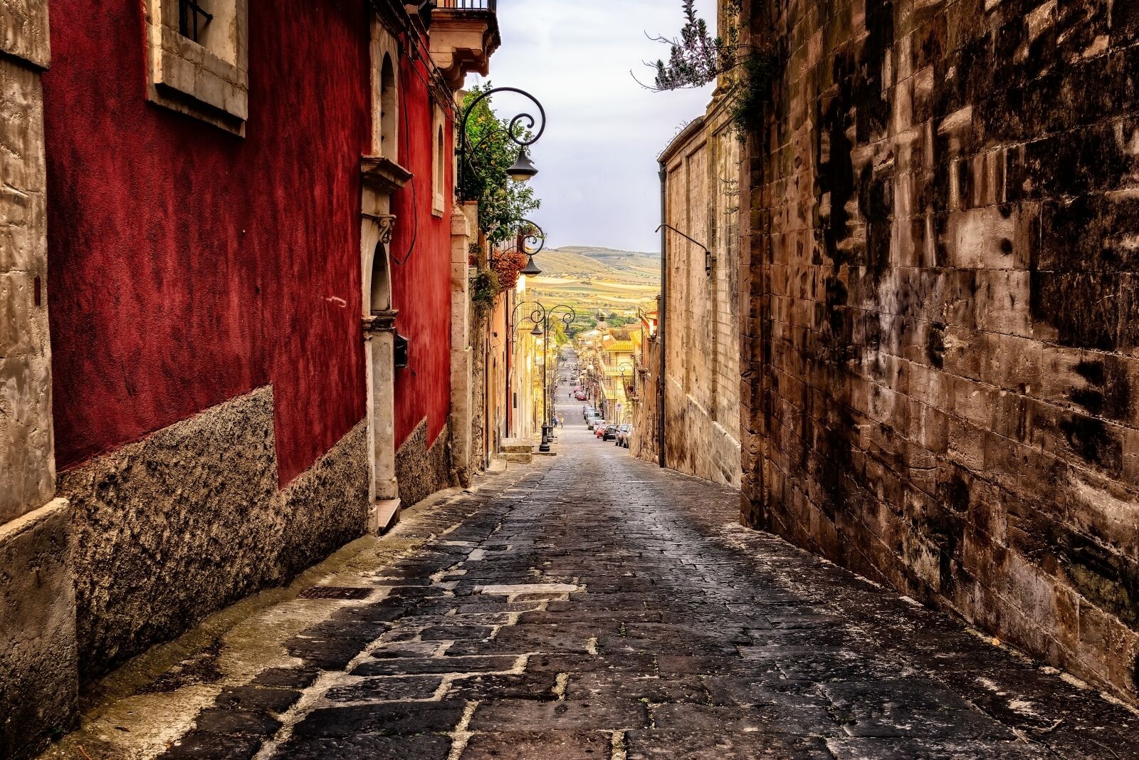 Nikon D3300 sample photo. Alley, road, sicily photography