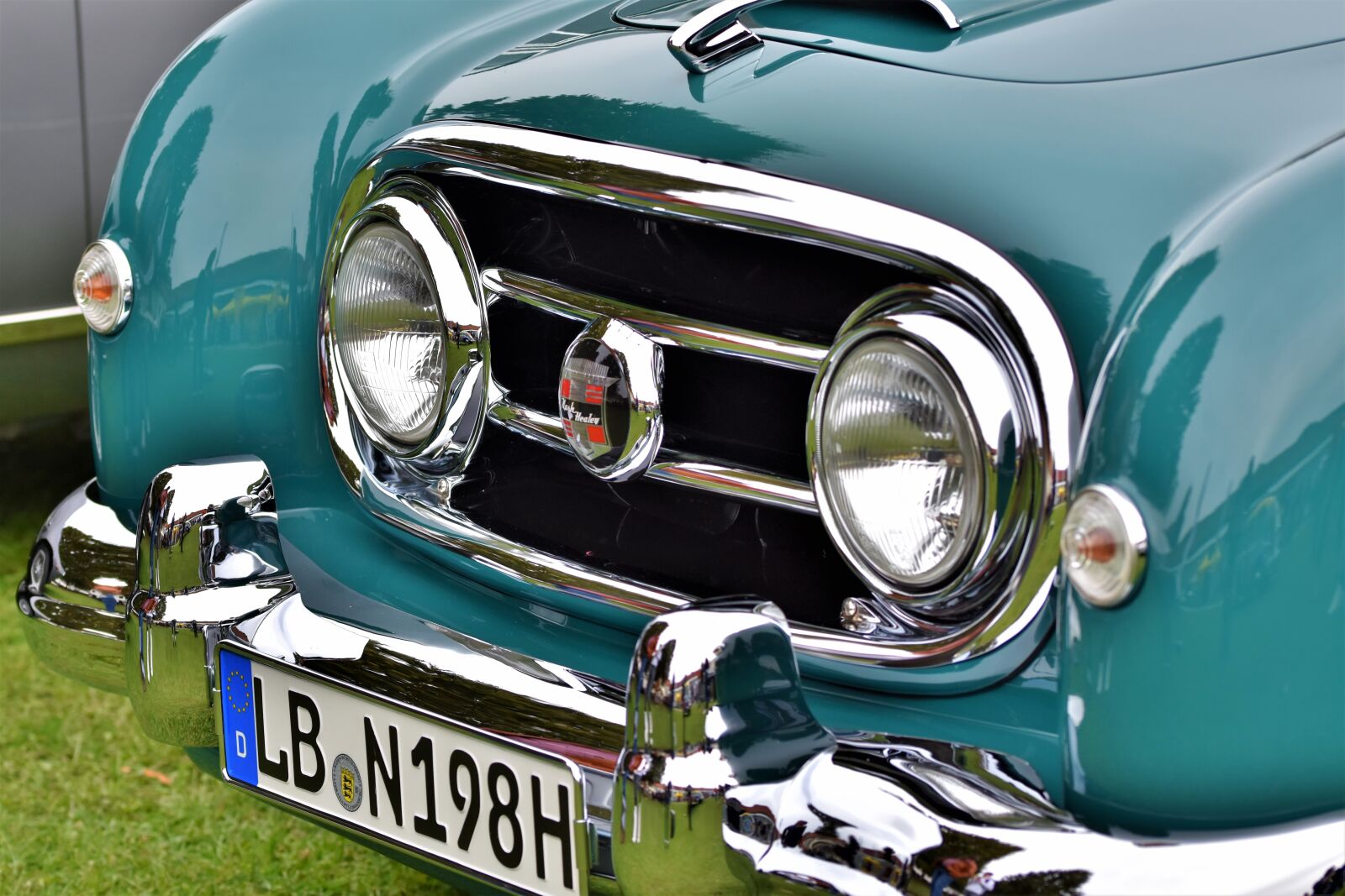 Nikon D7200 sample photo. Nash healey, oldtimer, auto photography