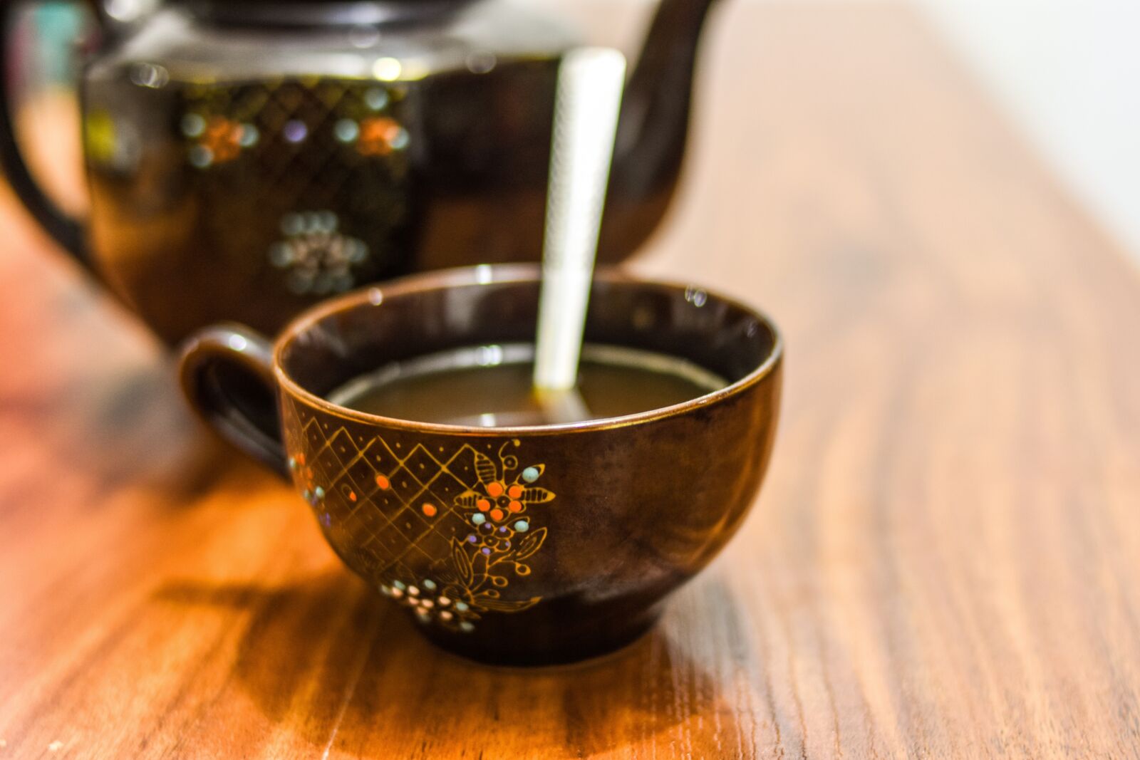 Nikon D3400 sample photo. Cup, tea, drink photography