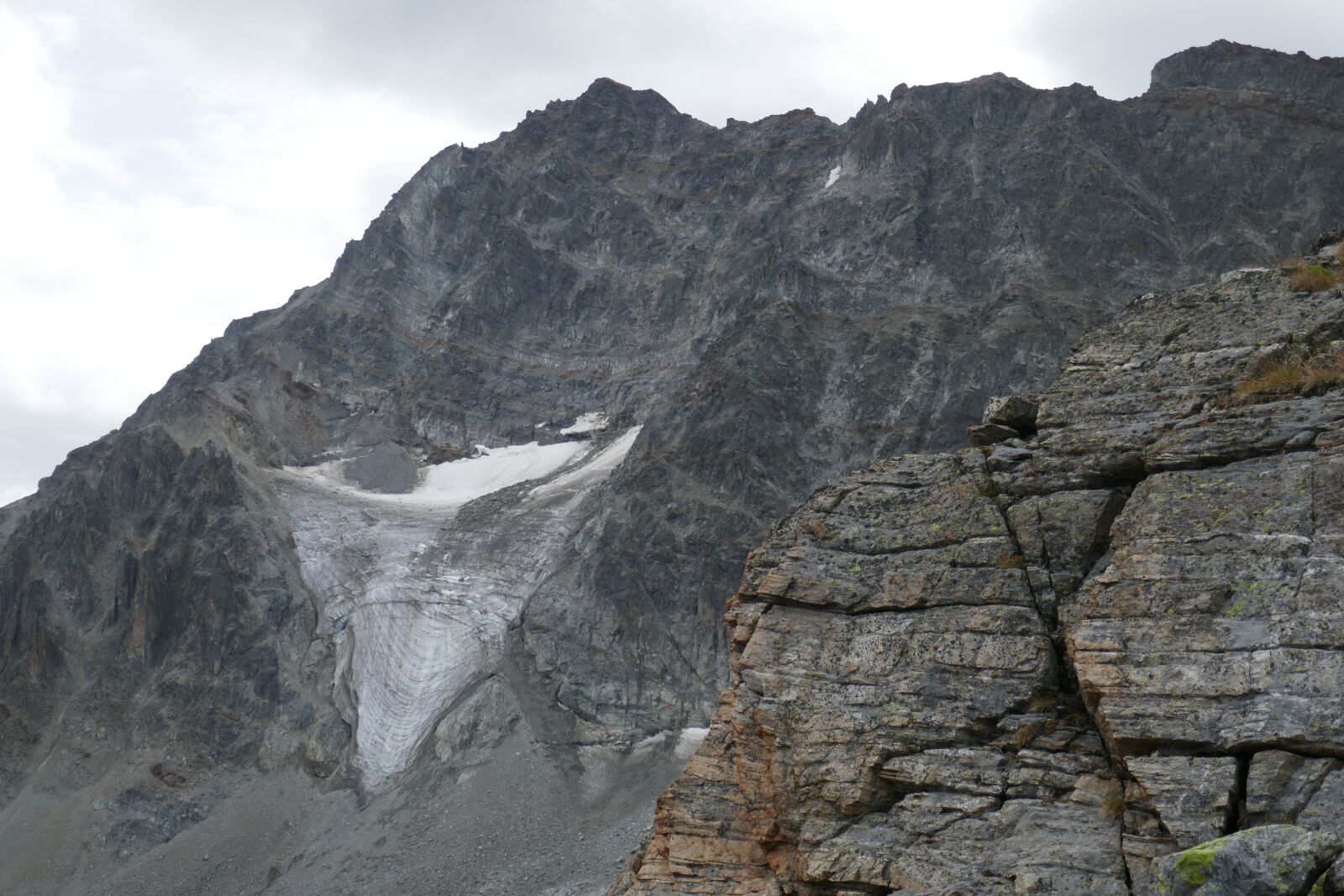 Panasonic DMC-TZ101 sample photo. Glacier, mountains, alpine photography