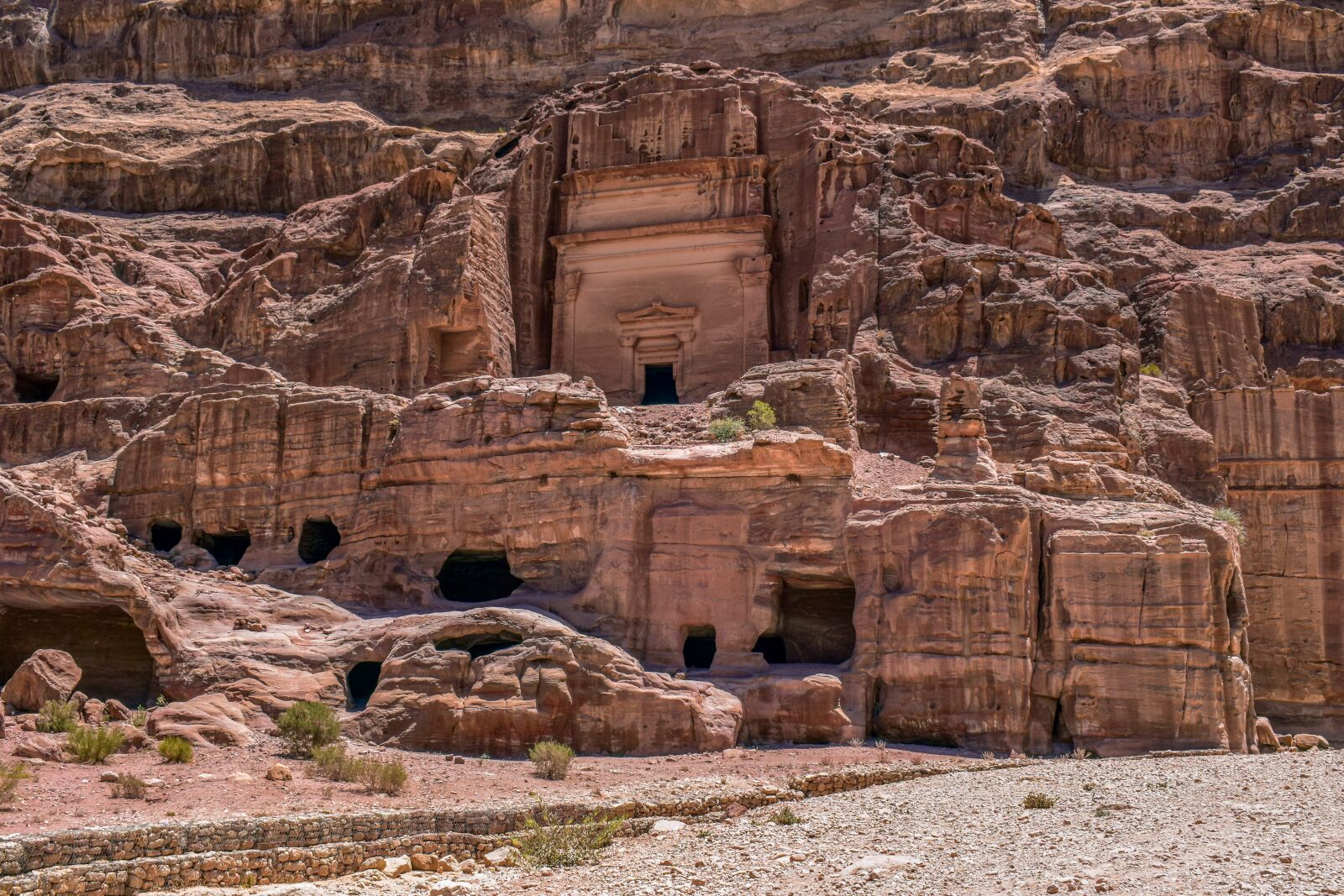Nikon D3300 sample photo. Petra, jordan, caves photography