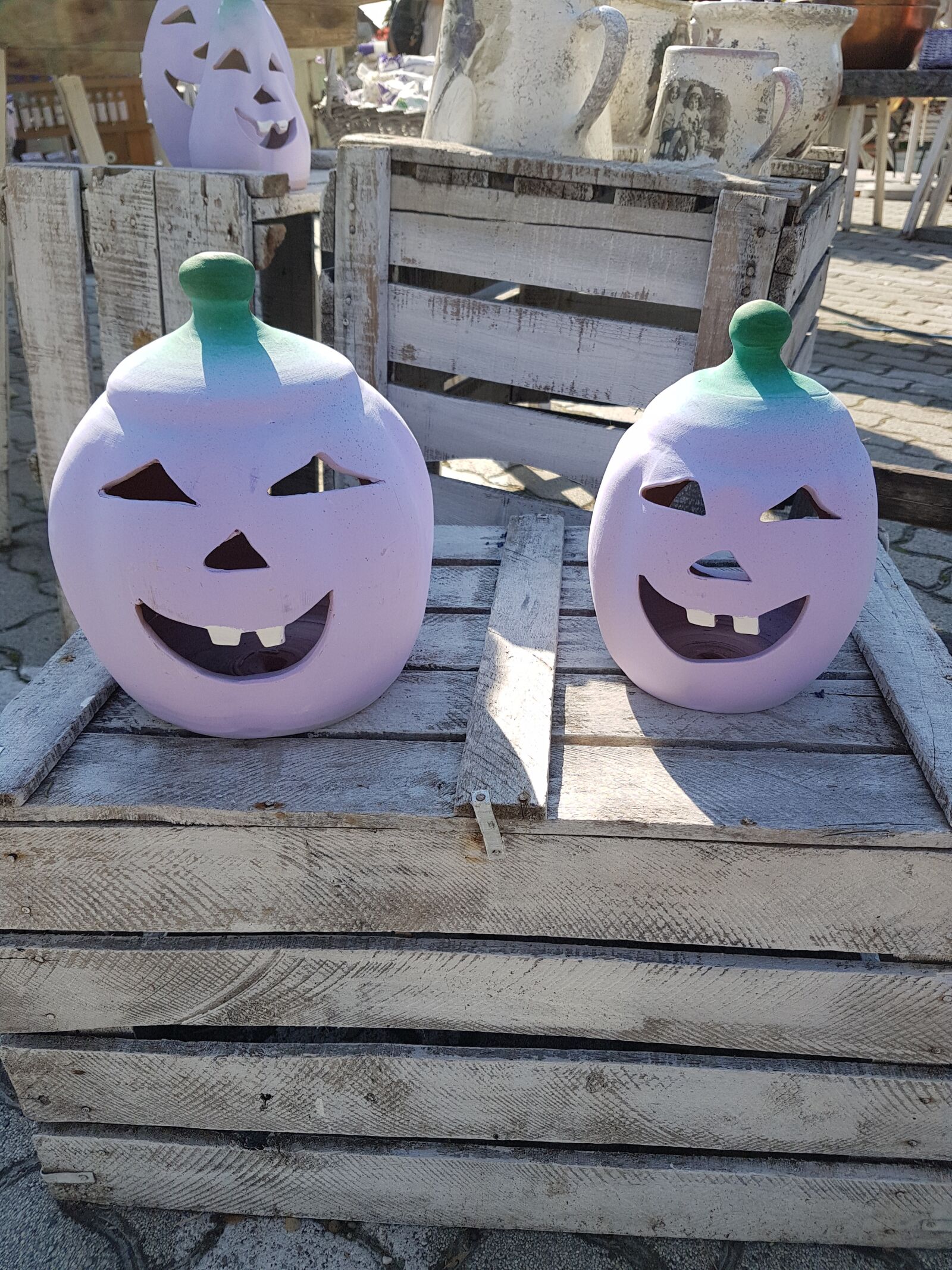 Samsung Galaxy S7 sample photo. Pumpkin, purple, fun photography