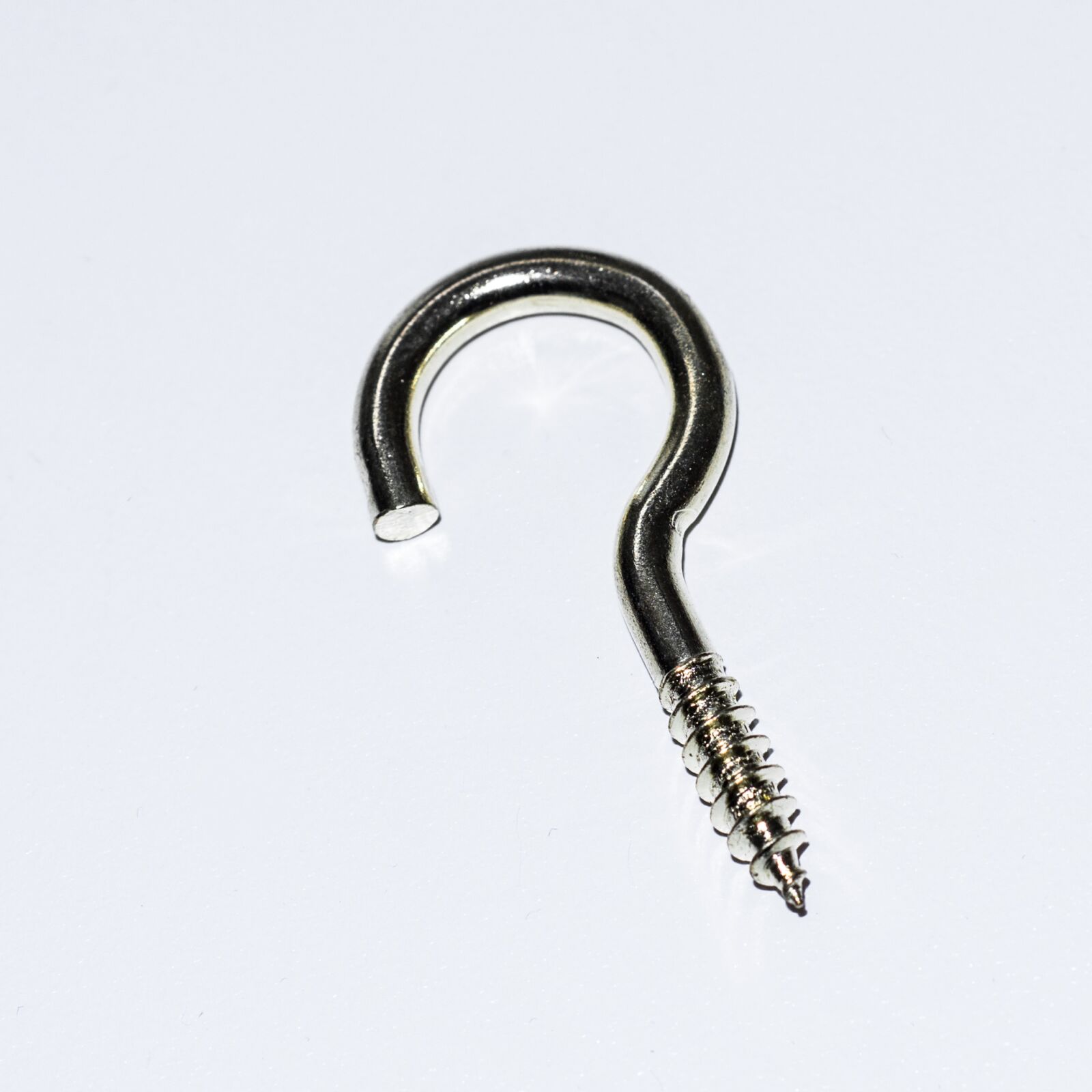 Nikon D7200 sample photo. Screw hook, steel, iron photography