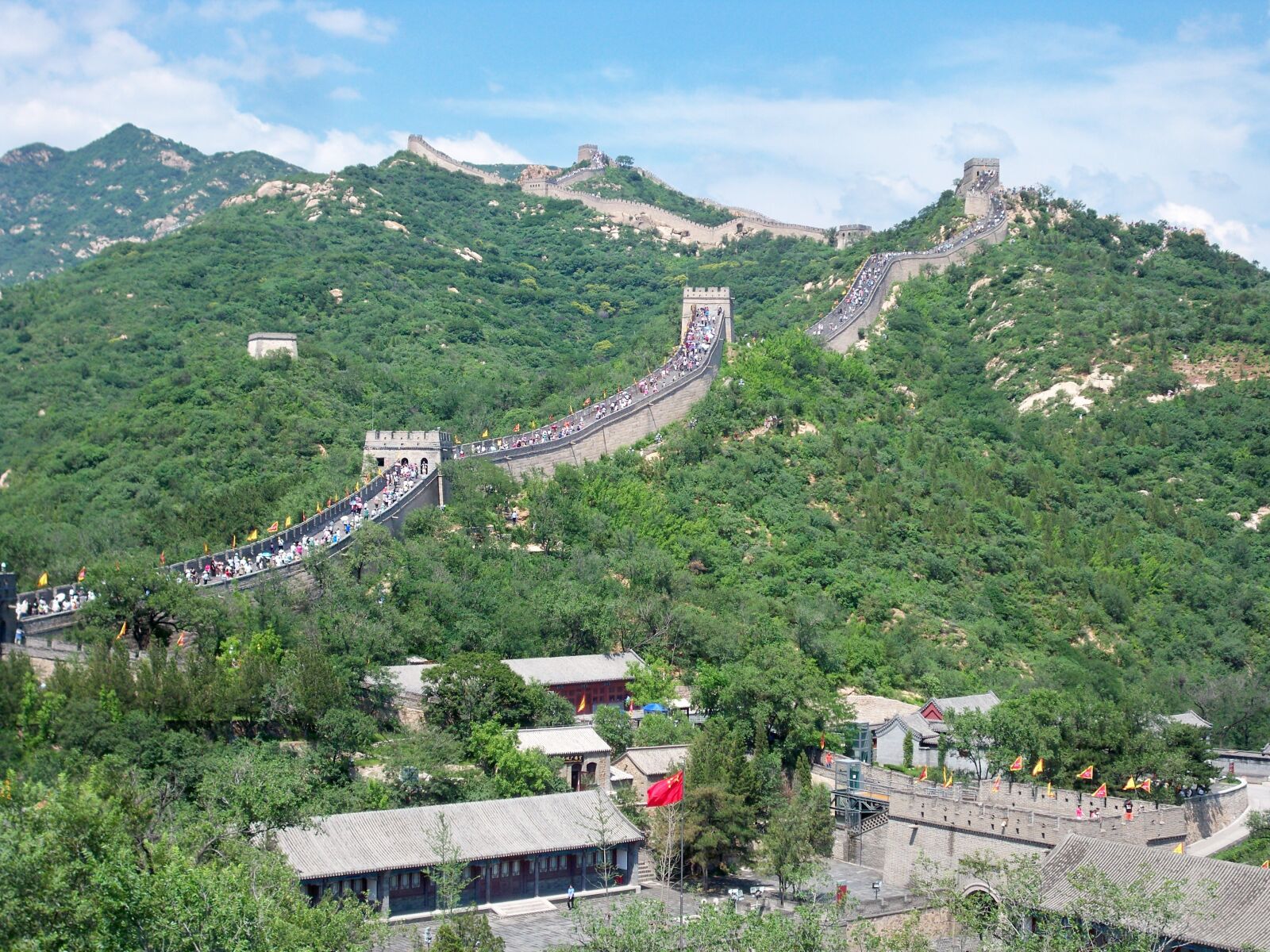 Kodak EASYSHARE M1093 IS DIGITAL CAMERA sample photo. Great wall, china, tourism photography