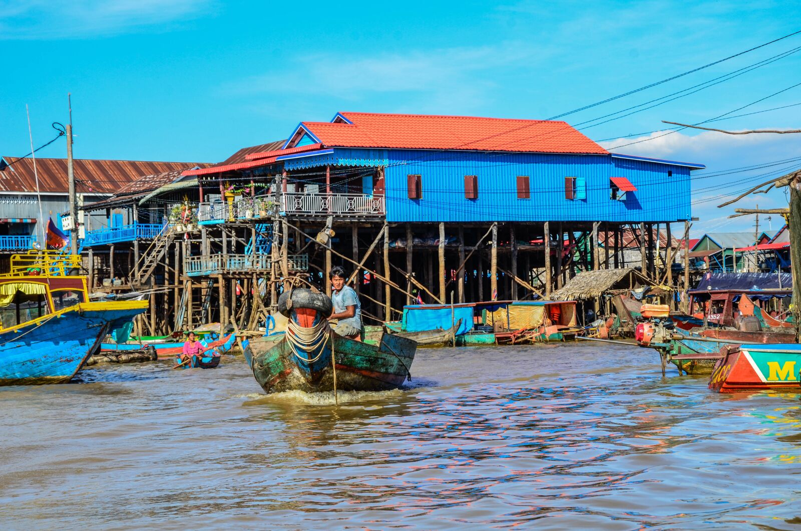 Nikon D7000 sample photo. Kompong phluk village, tonle photography