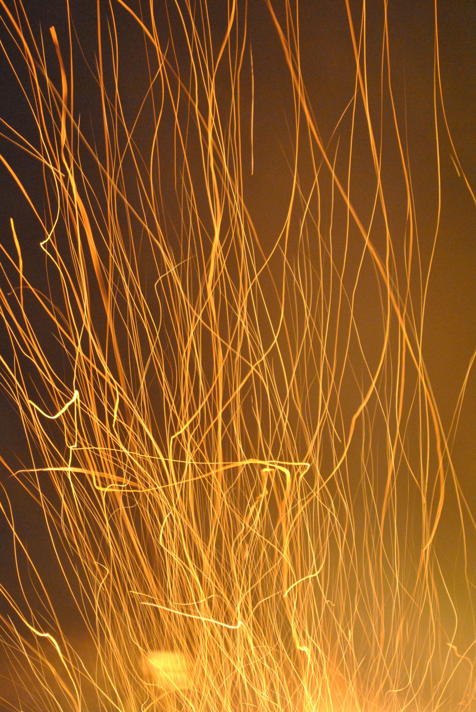 Nikon D3000 sample photo. Spark, fire, burns photography