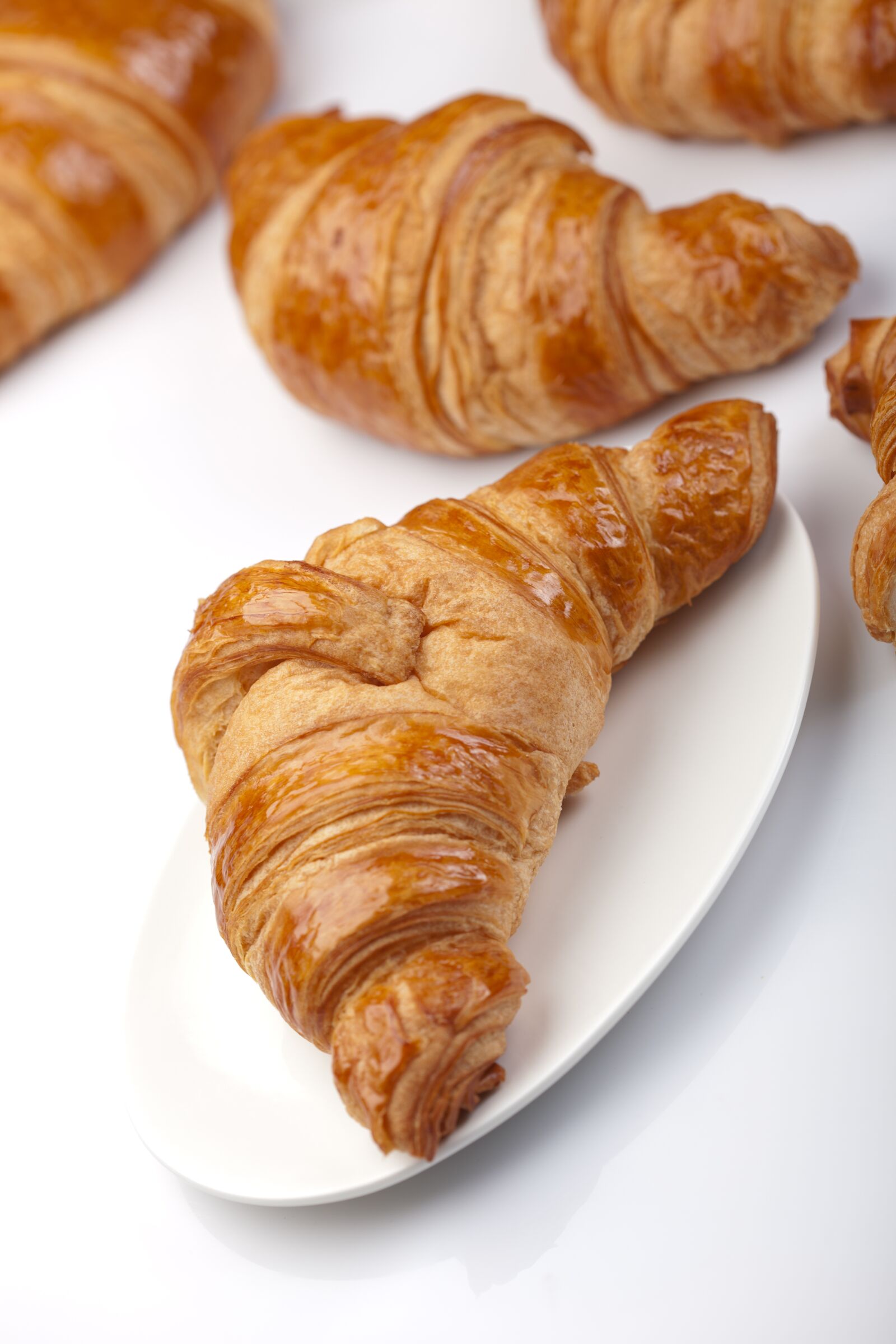 Canon EOS 5D Mark II + Canon EF 100mm F2.8 Macro USM sample photo. Croissant, croissants, baking photography