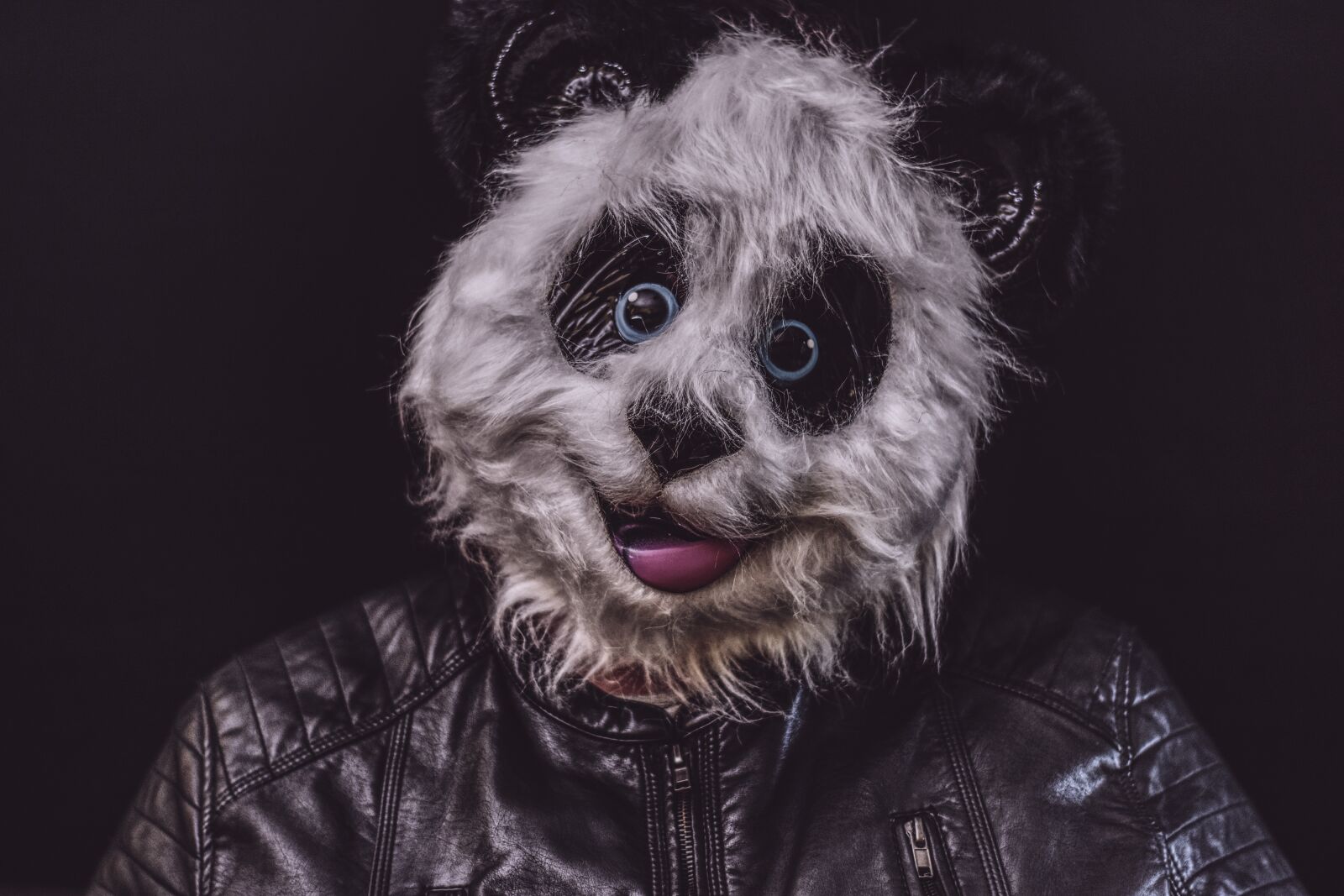 Nikon D7200 sample photo. Panda, mask, person photography