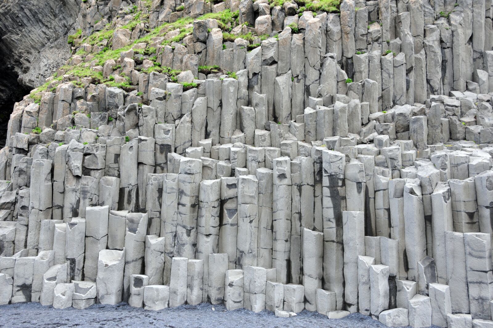 Nikon D300S sample photo. Iceland, vik, stone column photography