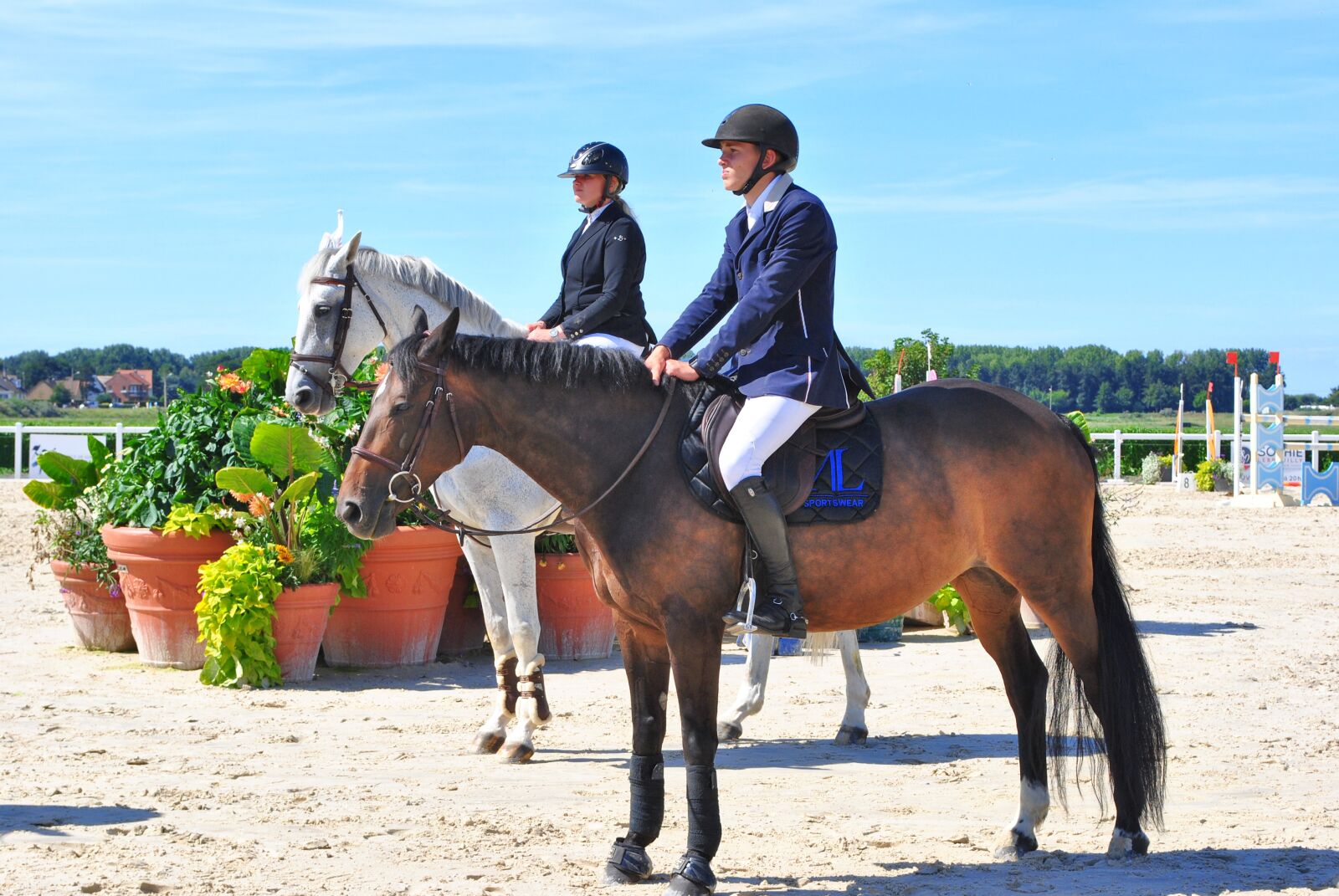 Nikon D3000 sample photo. Ipodrom, horse, rider photography