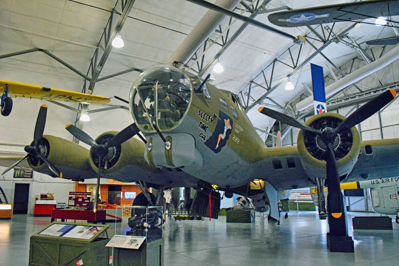 Nikon D3300 sample photo. B-17, bomber, airplane photography